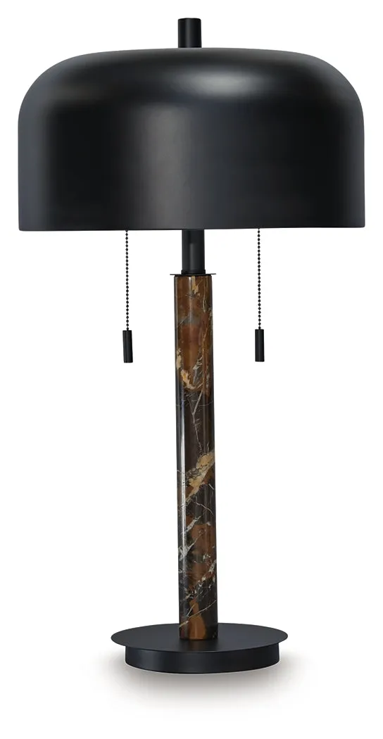 Alanbert Brown/Black Table Lamp - Image 2
