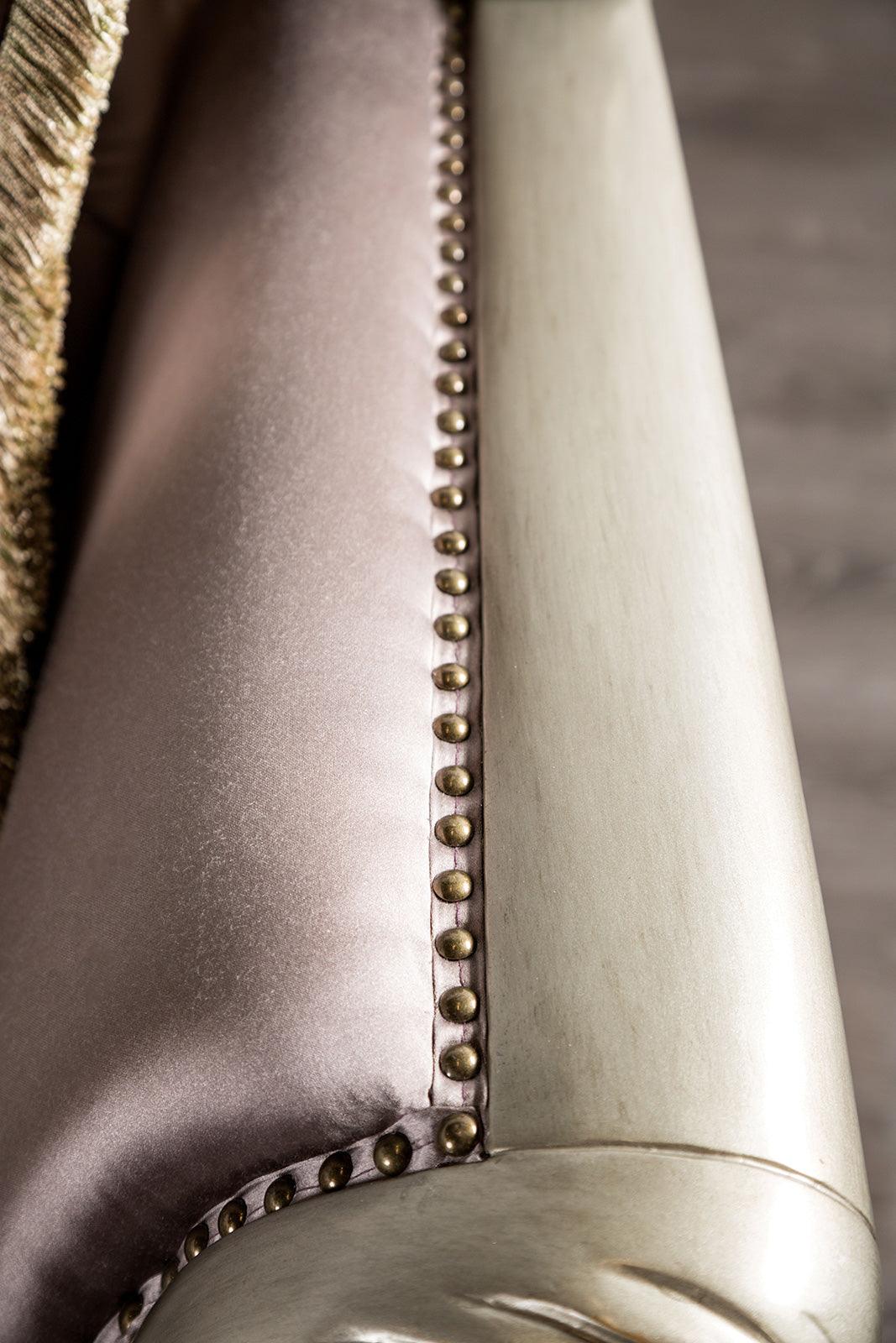 Albacete Champagne/Purple Loveseat - Image 3