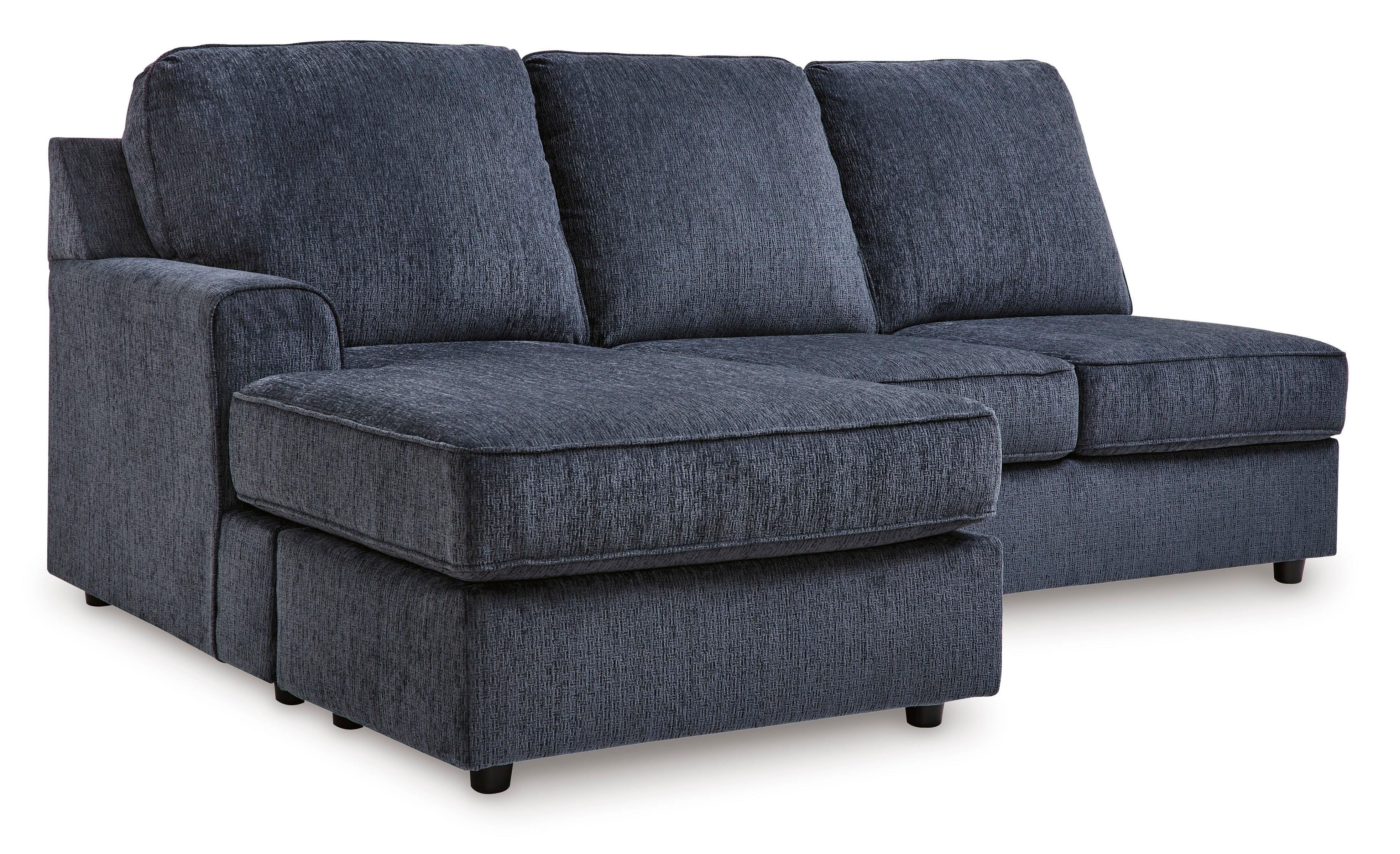 Albar Place Cobalt 2-Piece Right Arm Facing (RAF) Chaise Sectional - Image 8