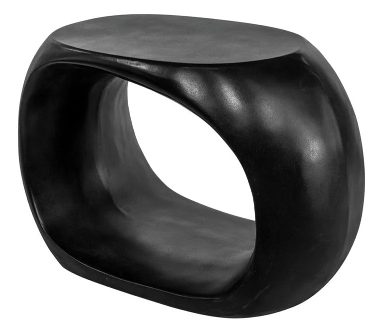 Albers Outdoor Stool Black - Image 2