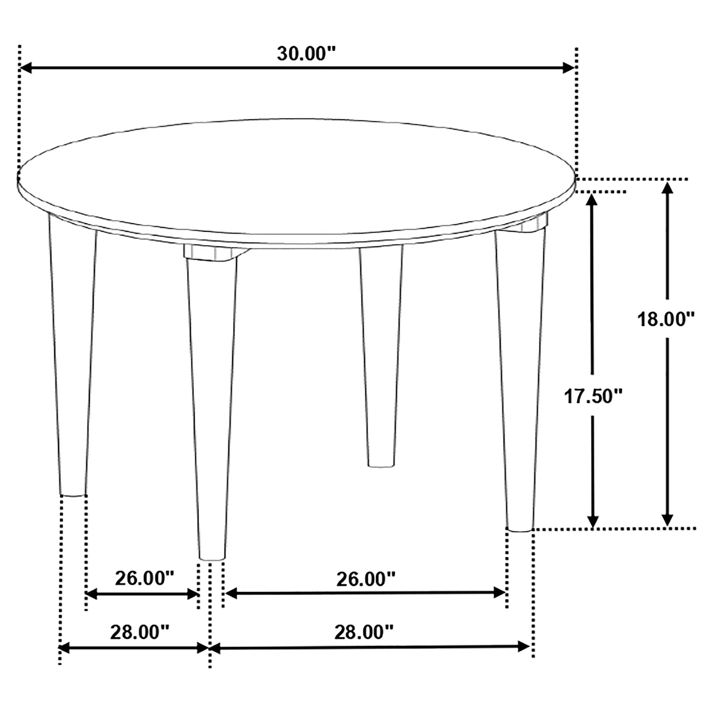 Aldis White and Brown 3-Piece Coffee and End Table Set - Image 10