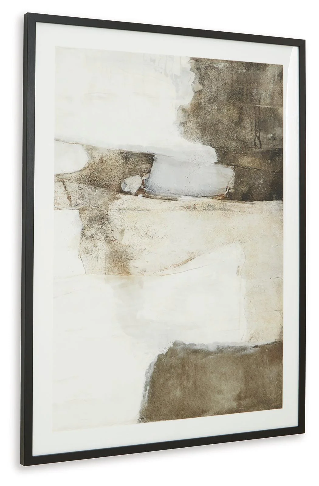 Aldricton Brown/White Wall Art - Image 2