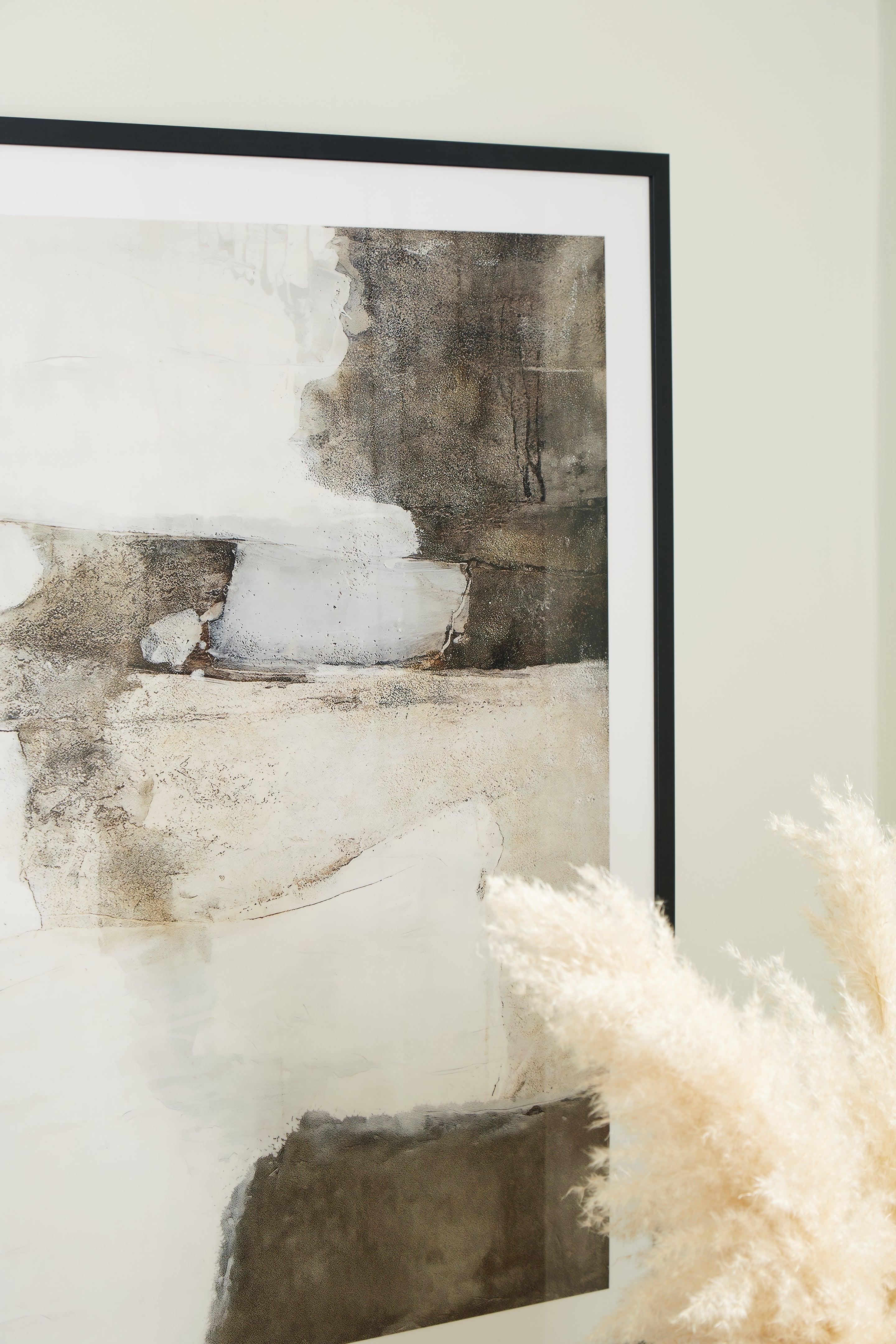 Aldricton Brown/White Wall Art - Image 7