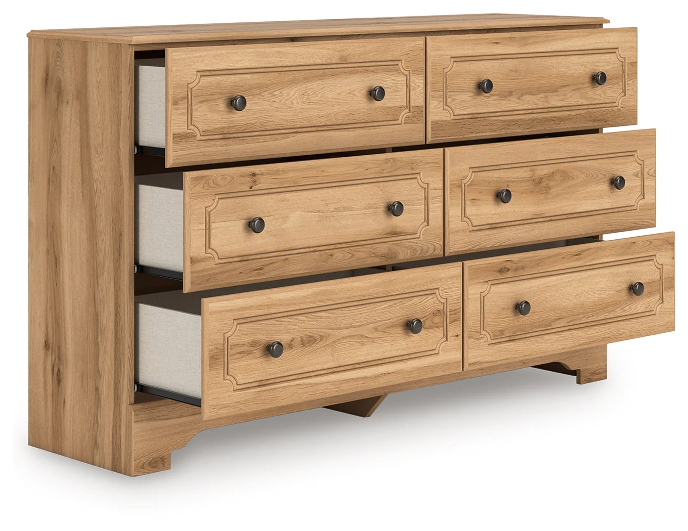 Aleaport Warm Brown Dresser - Image 3