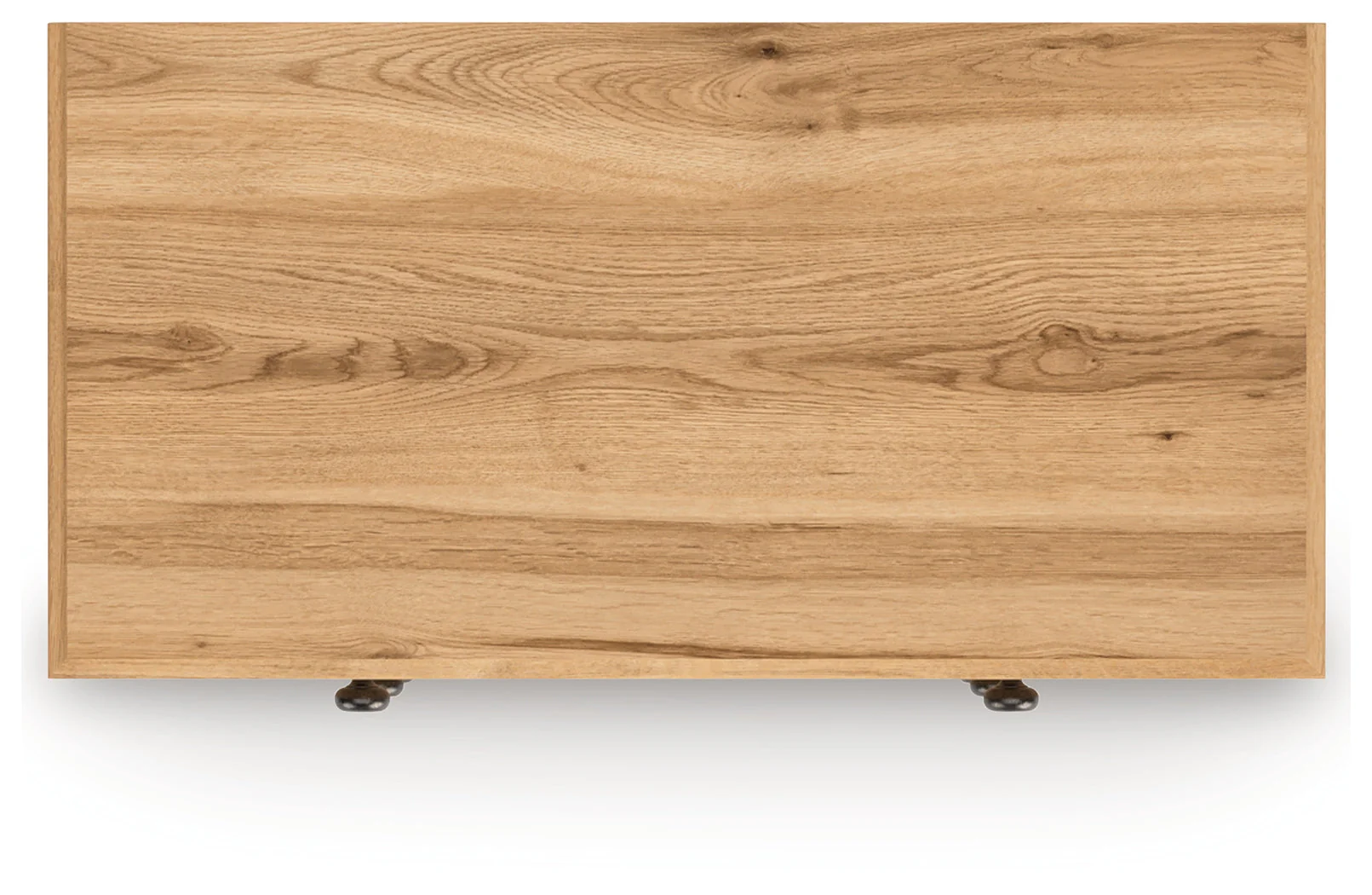 Aleaport Warm Brown Five Drawer Chest - Image 8