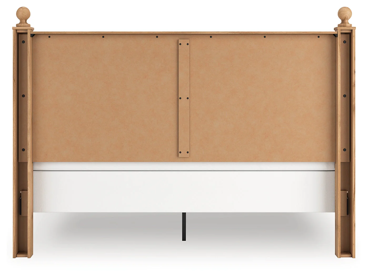 Aleaport Warm Brown King Panel Bed, Dresser, Mirror and Nightstand - Image 13