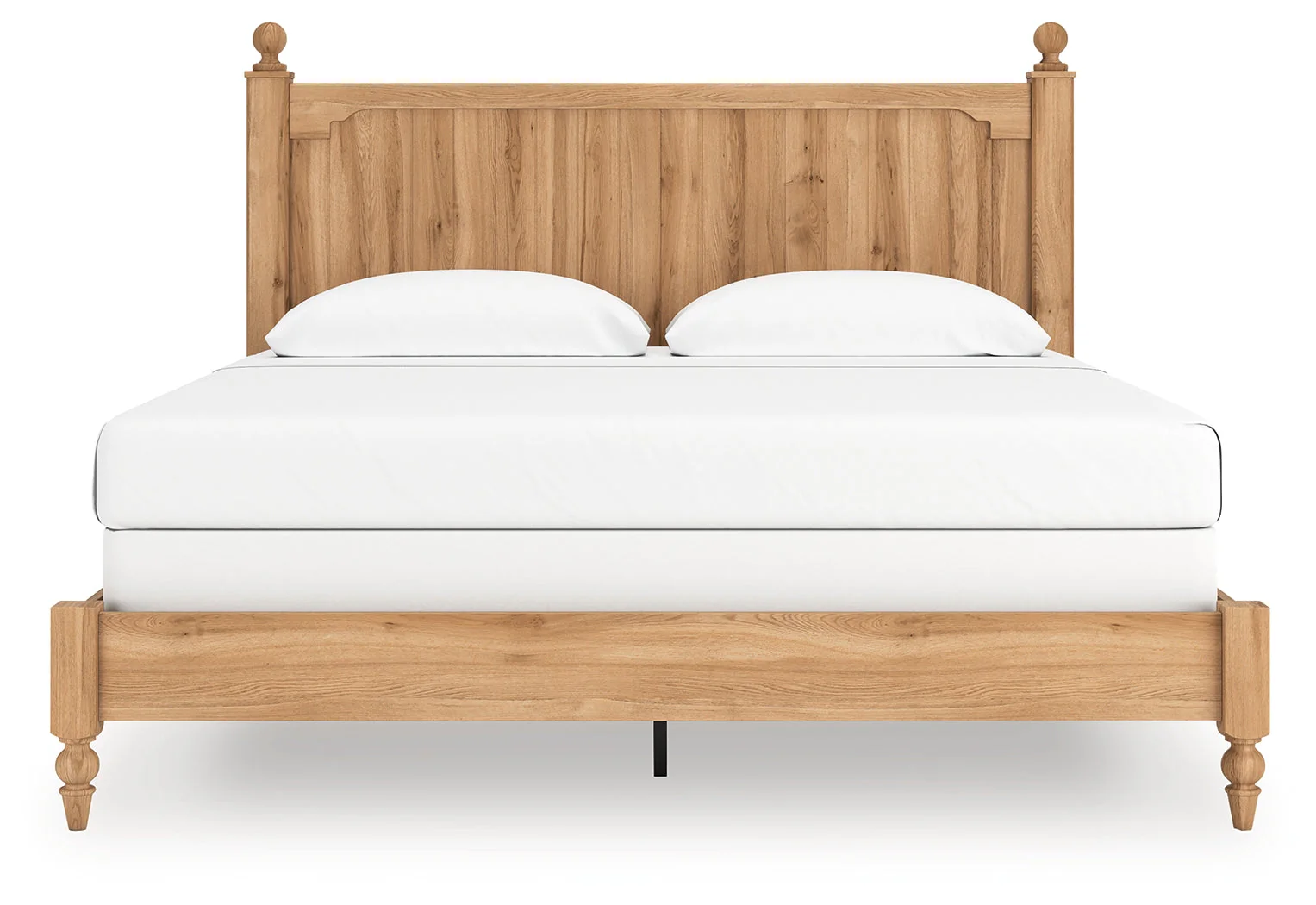 Aleaport Warm Brown King Panel Bed - Image 5