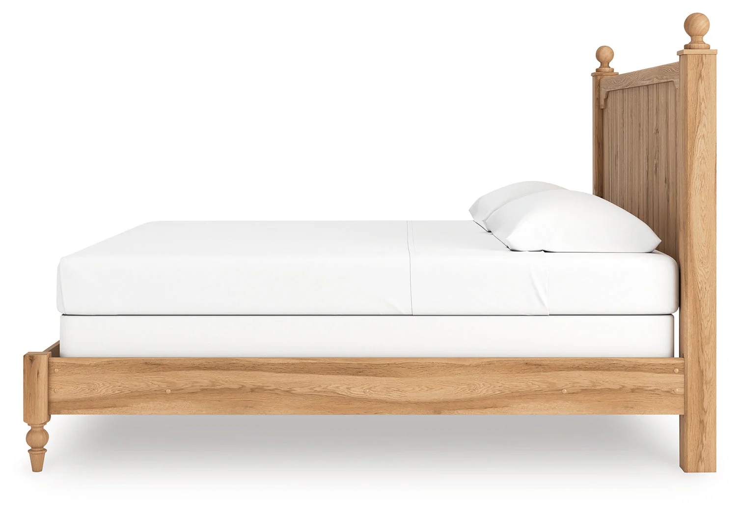 Aleaport Warm Brown King Panel Bed - Image 6