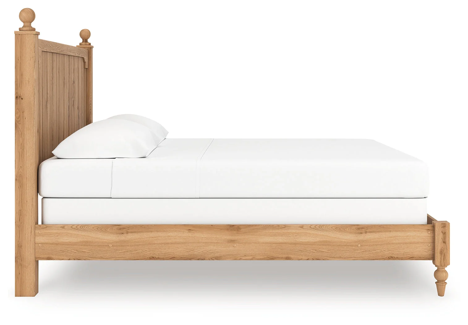 Aleaport Warm Brown King Panel Bed - Image 7