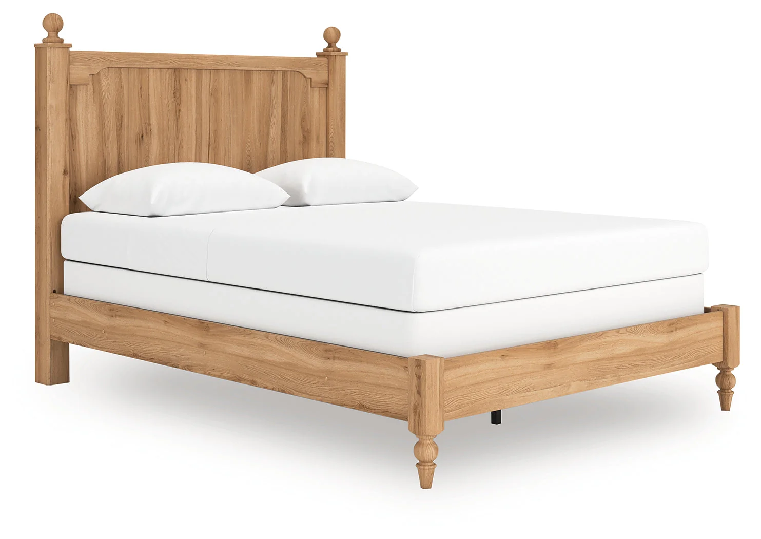 Aleaport Warm Brown Queen Panel Bed, Dresser, Mirror and Nightstand - Image 10
