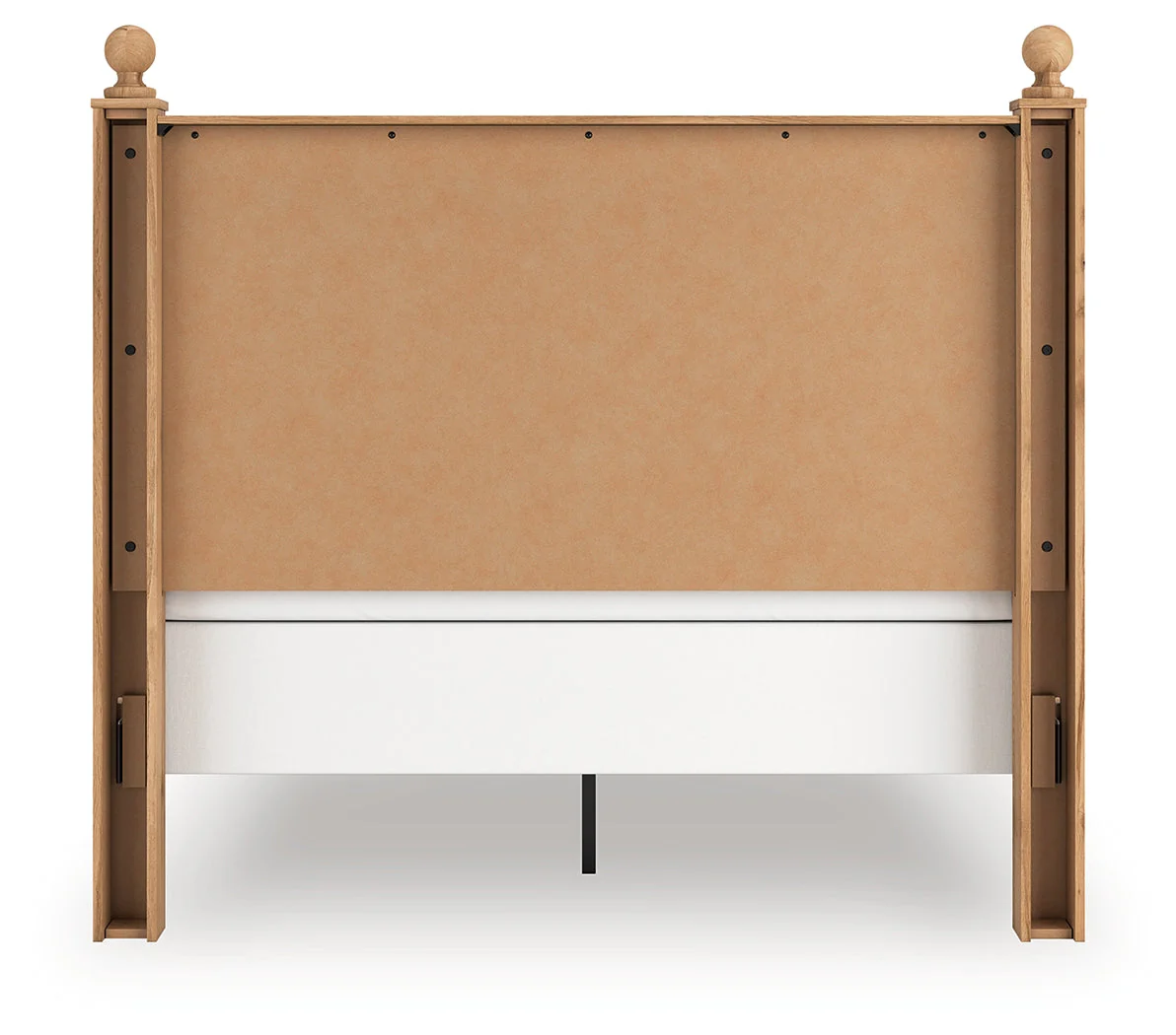Aleaport Warm Brown Queen Panel Bed - Image 4