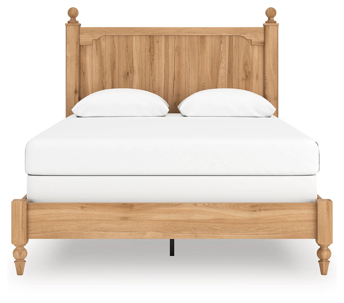 Aleaport Warm Brown Queen Panel Bed - Image 5