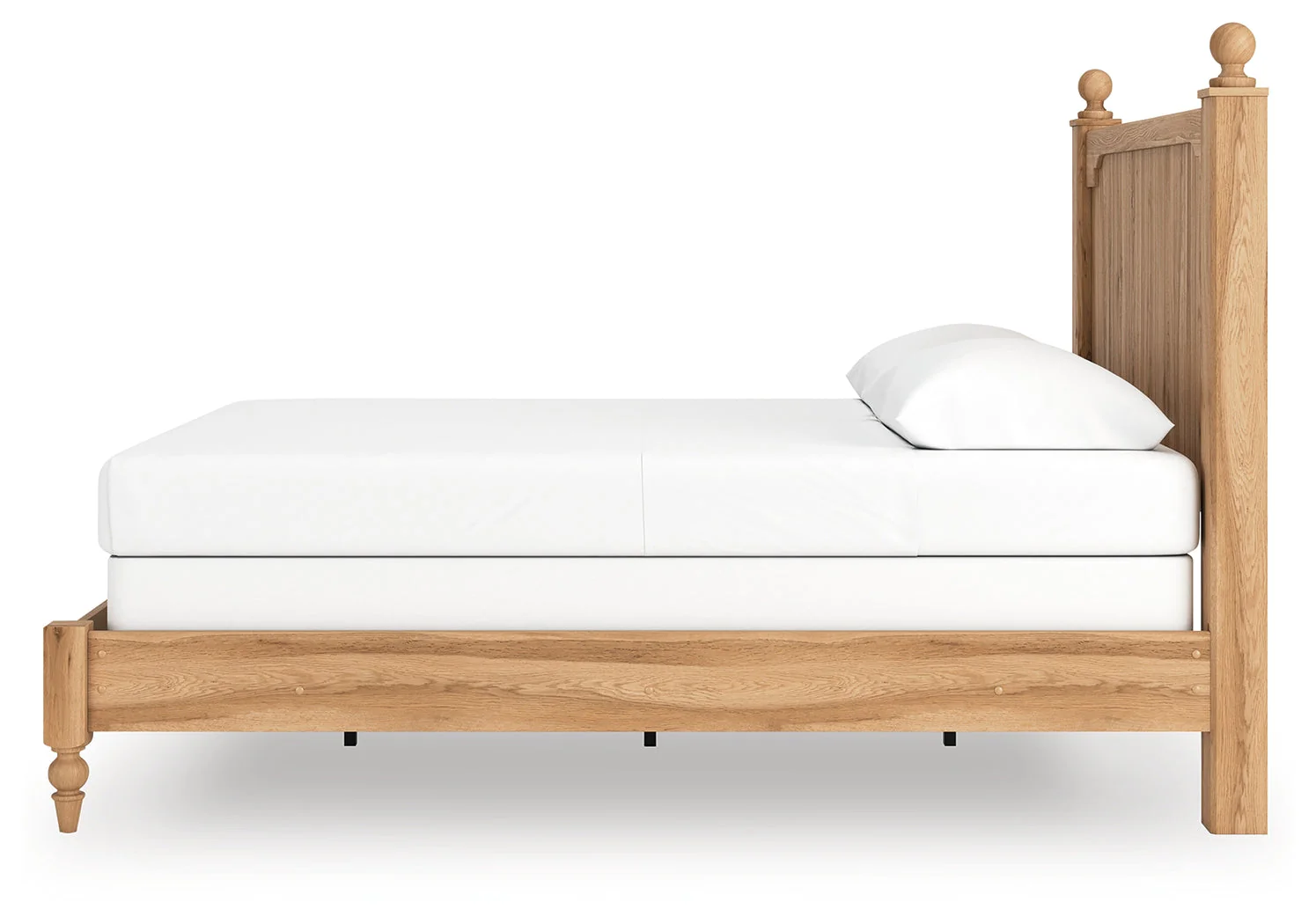 Aleaport Warm Brown Queen Panel Bed - Image 6