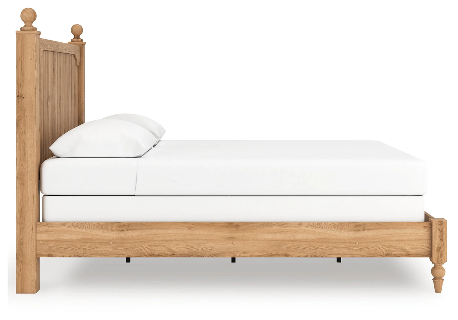 Aleaport Warm Brown Queen Panel Bed - Image 7