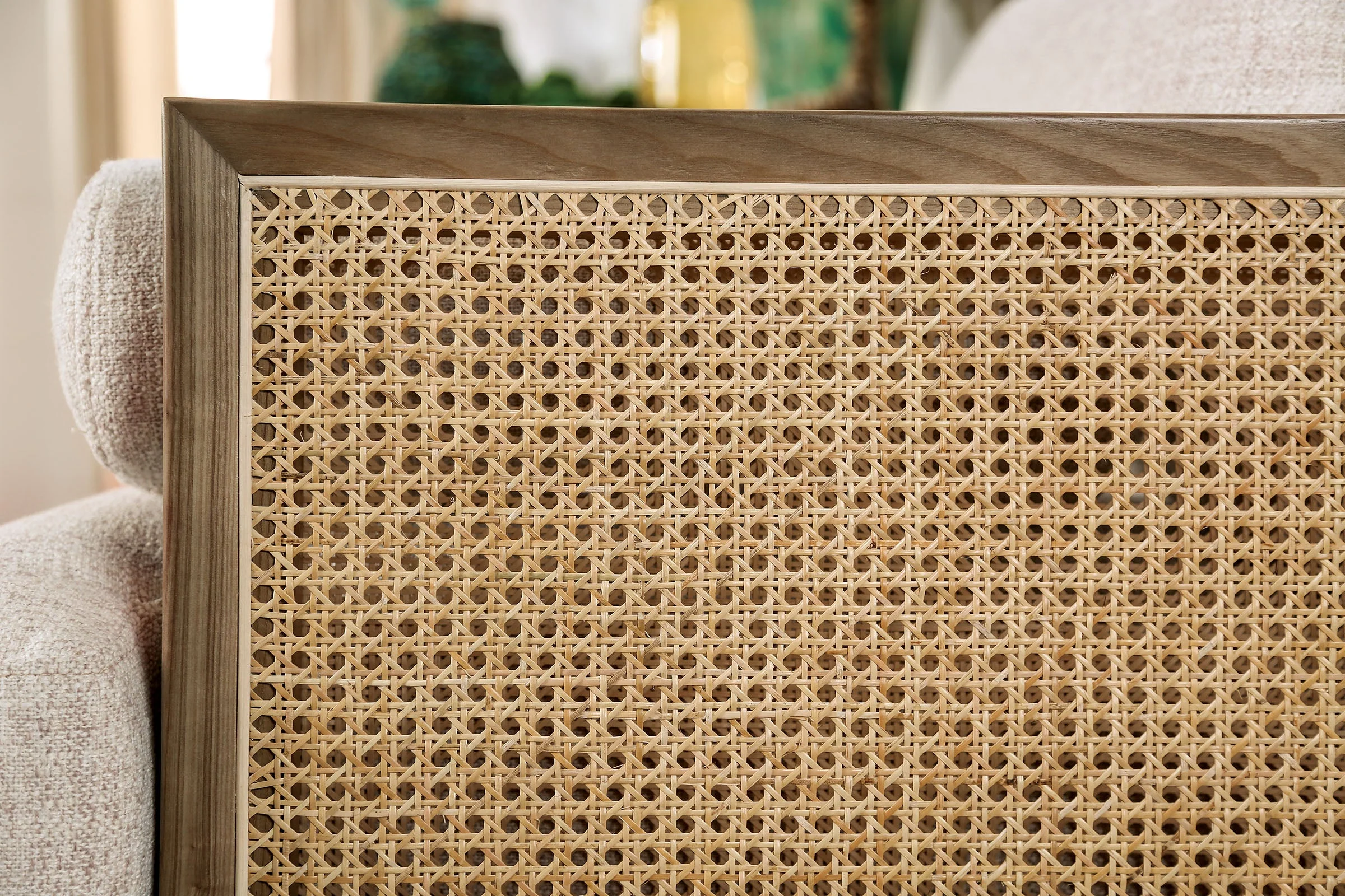 Alesund Beige/Light Oak Sofa & Loveseat - Image 8