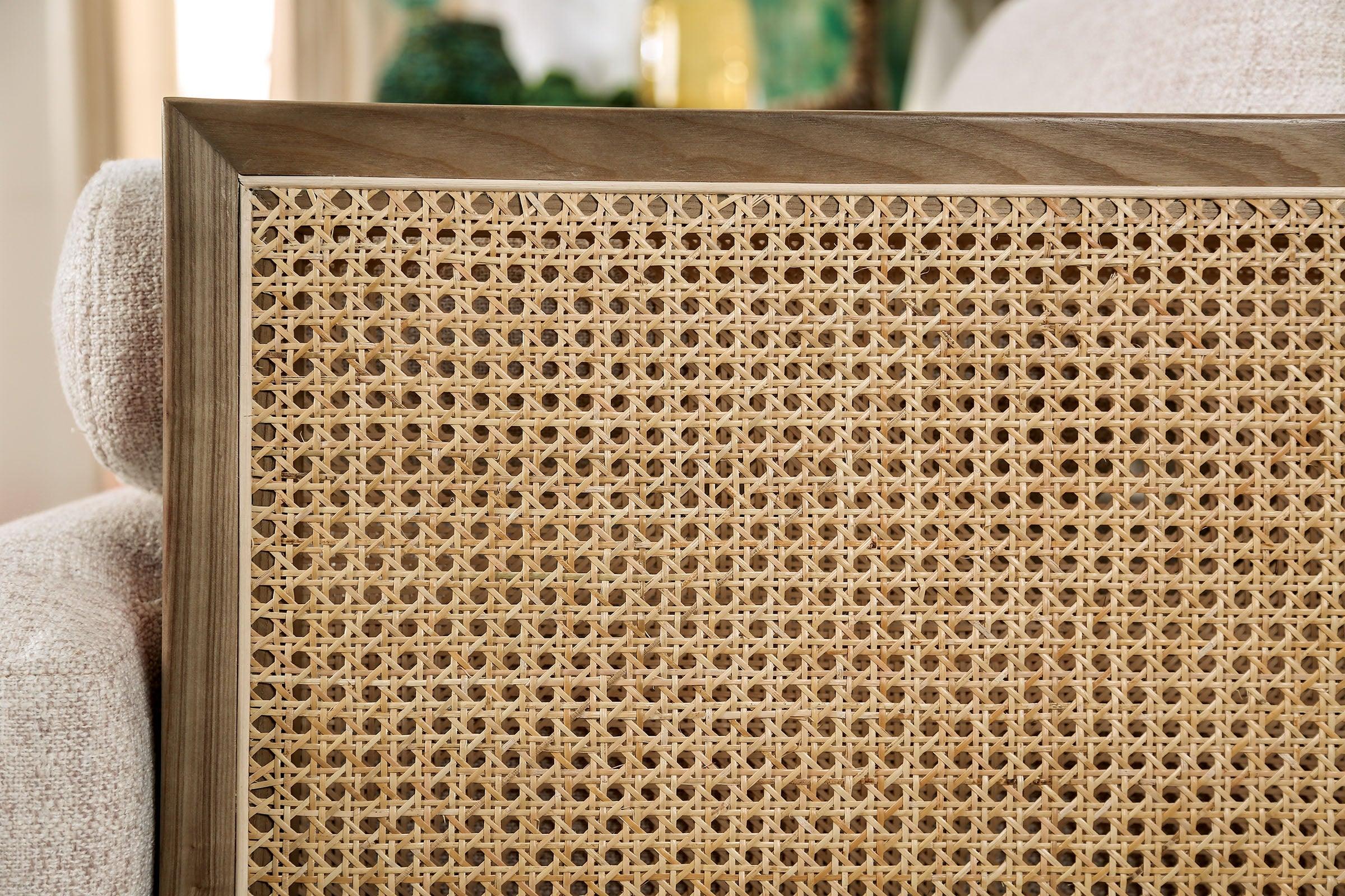 Alesund Light Oak/Beige Chair - Image 2