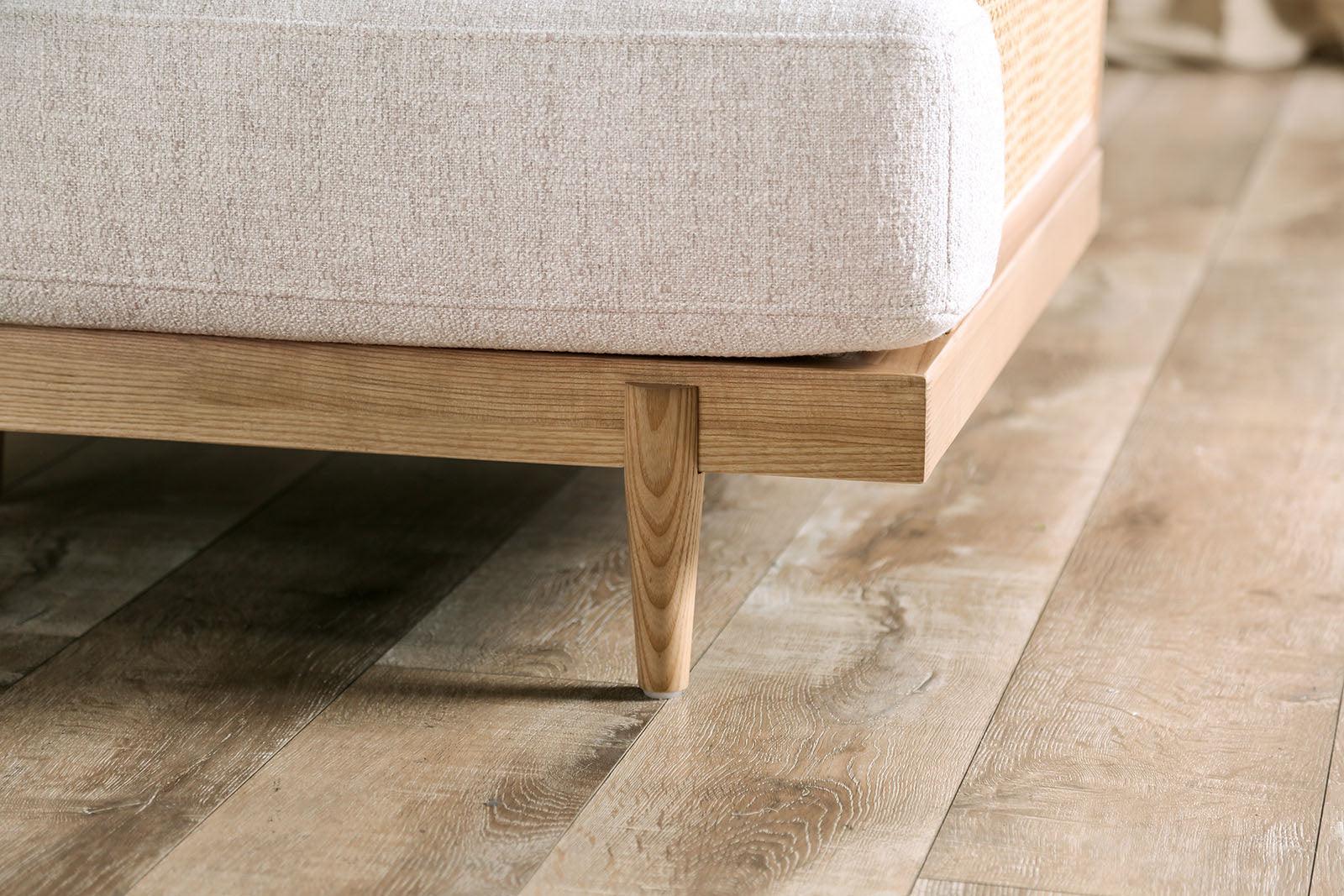 Alesund Light Oak/Beige Chair - Image 4