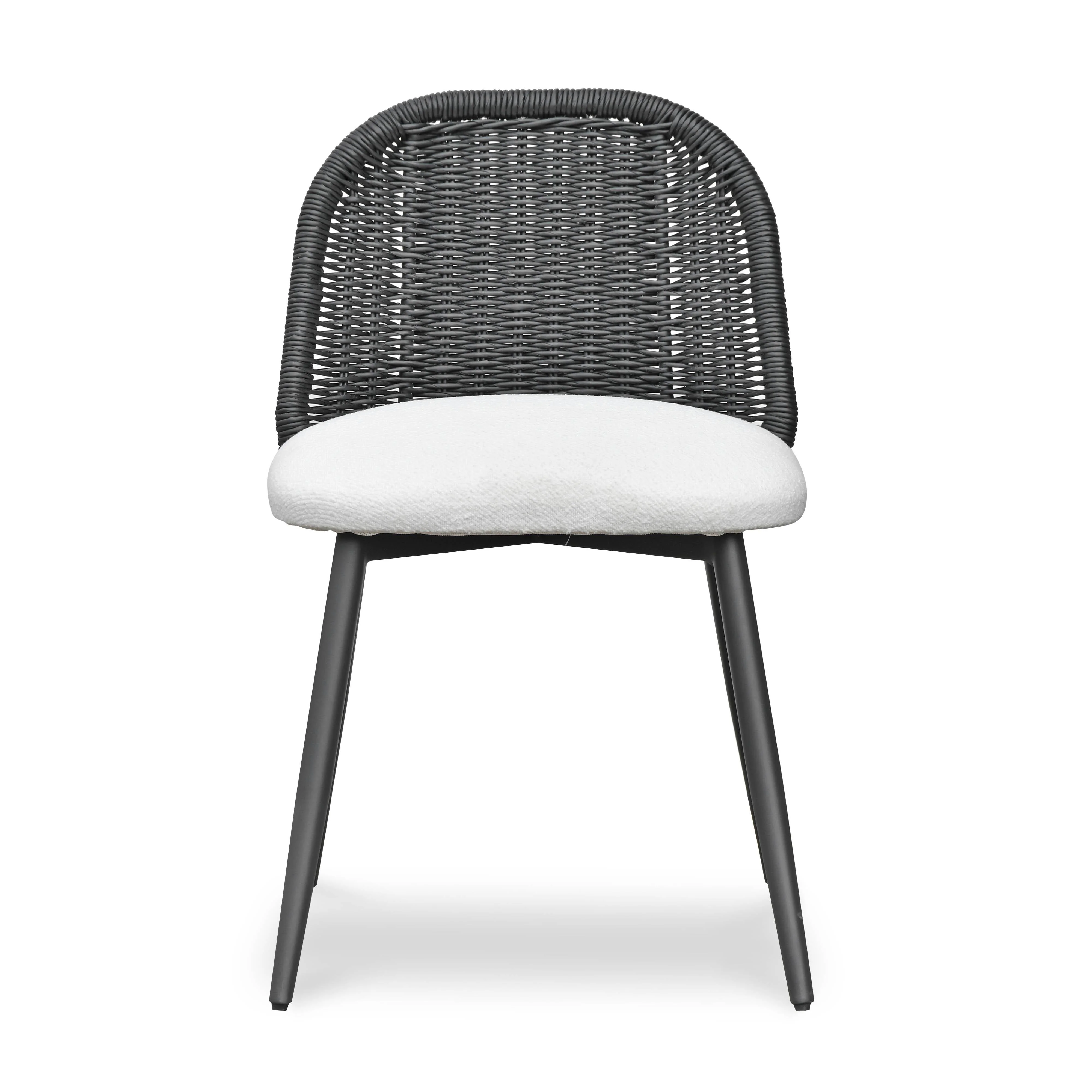 Alexa Rattan Performance Fabric Dining Chair - Image 10