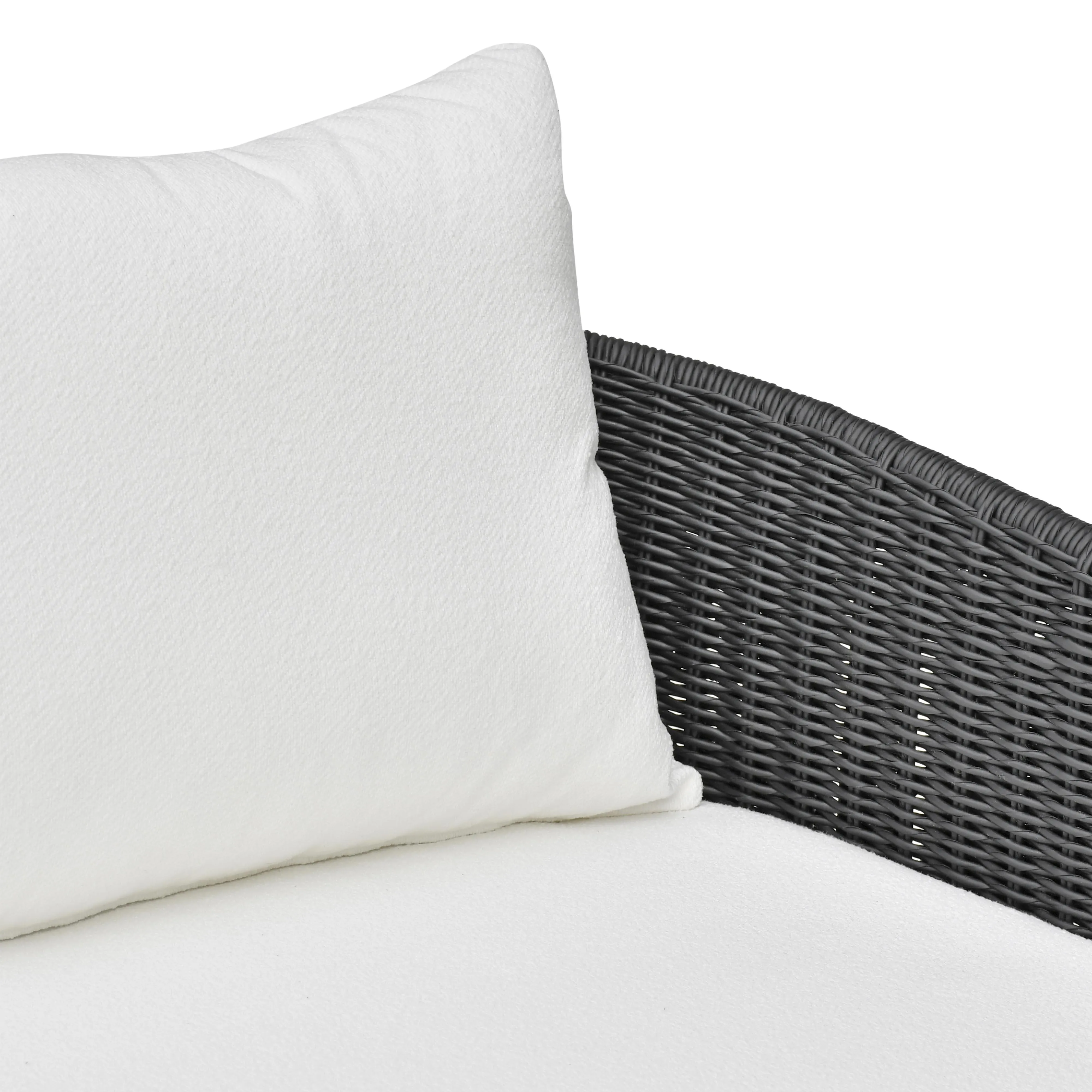 Alexa Rattan Performance Fabric Outdoor Sofa - Image 14