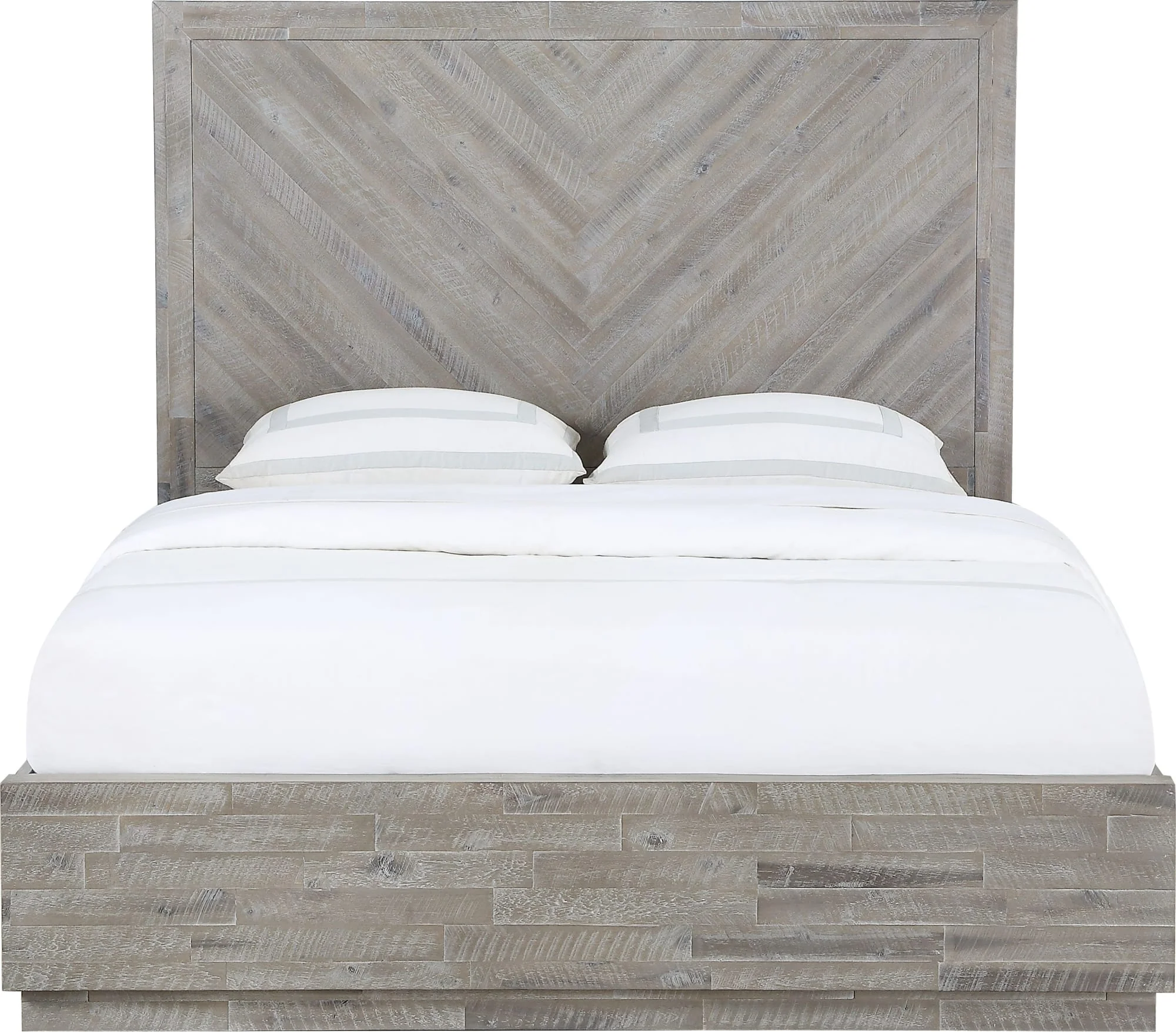 Alexandra Rustic Latte California King Solid Wood Storage Bed - Image 5