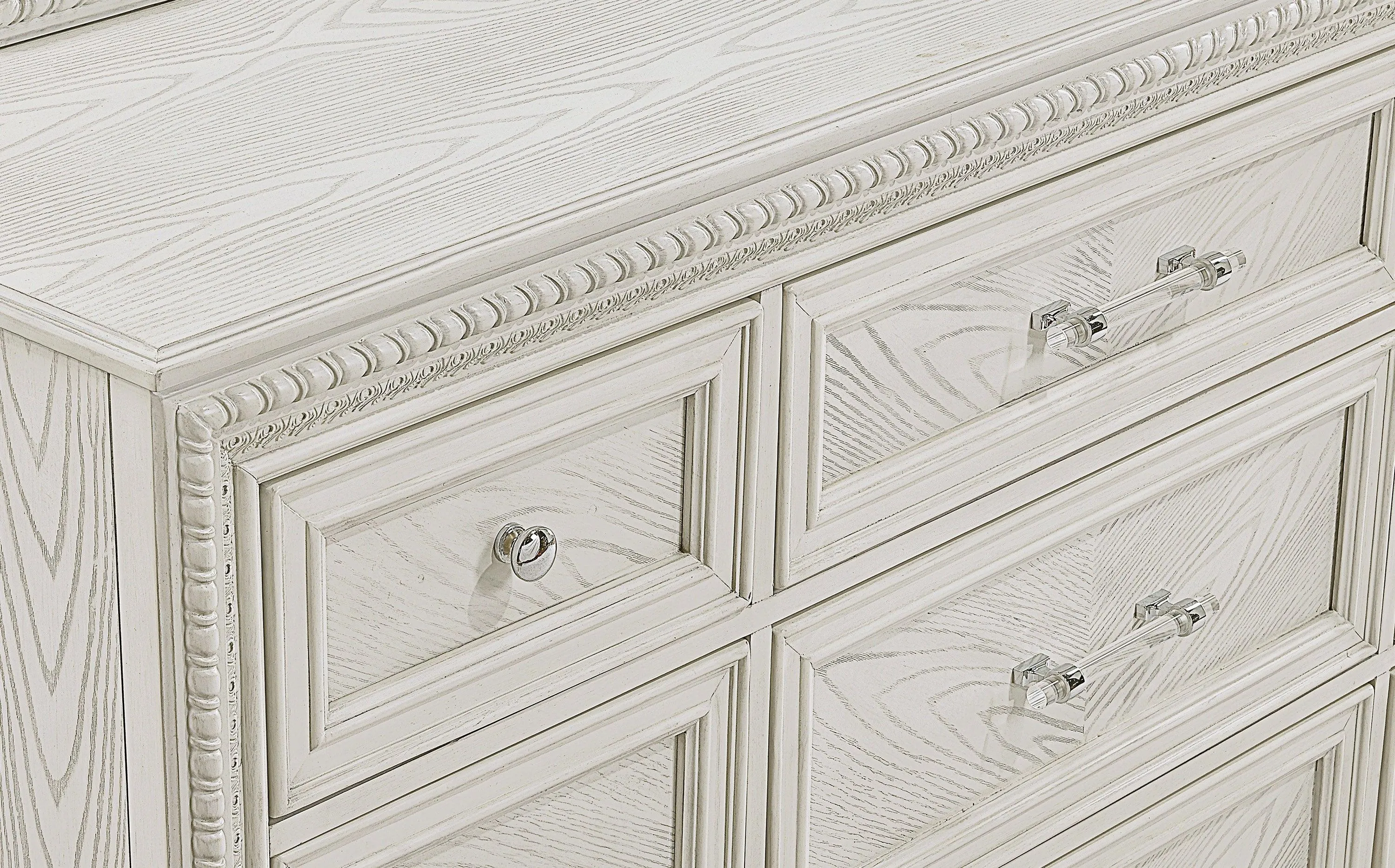 Alexandria Whitewash Panel Bedroom Set - Image 4