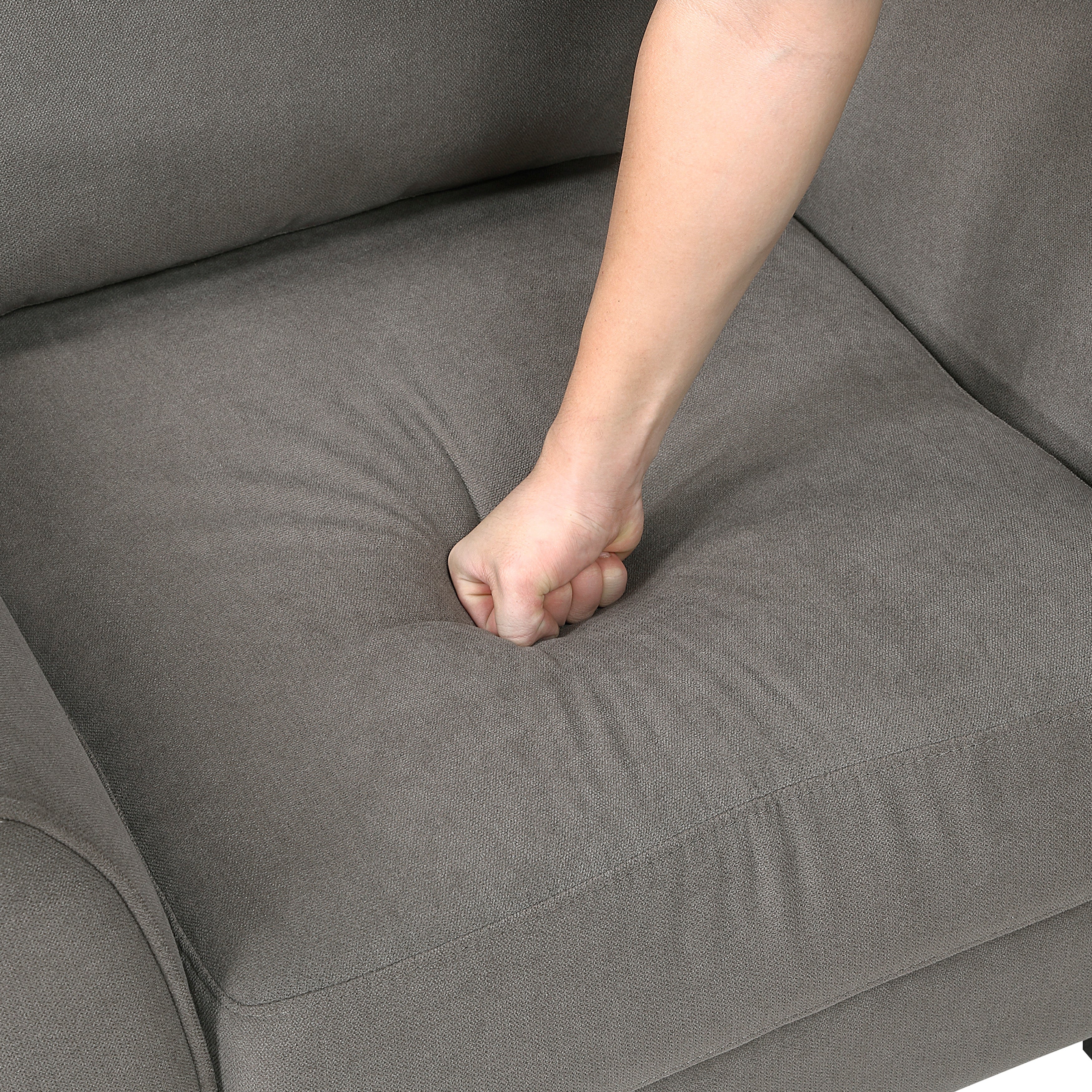 Aliana Chocolate Sofa - Image 7