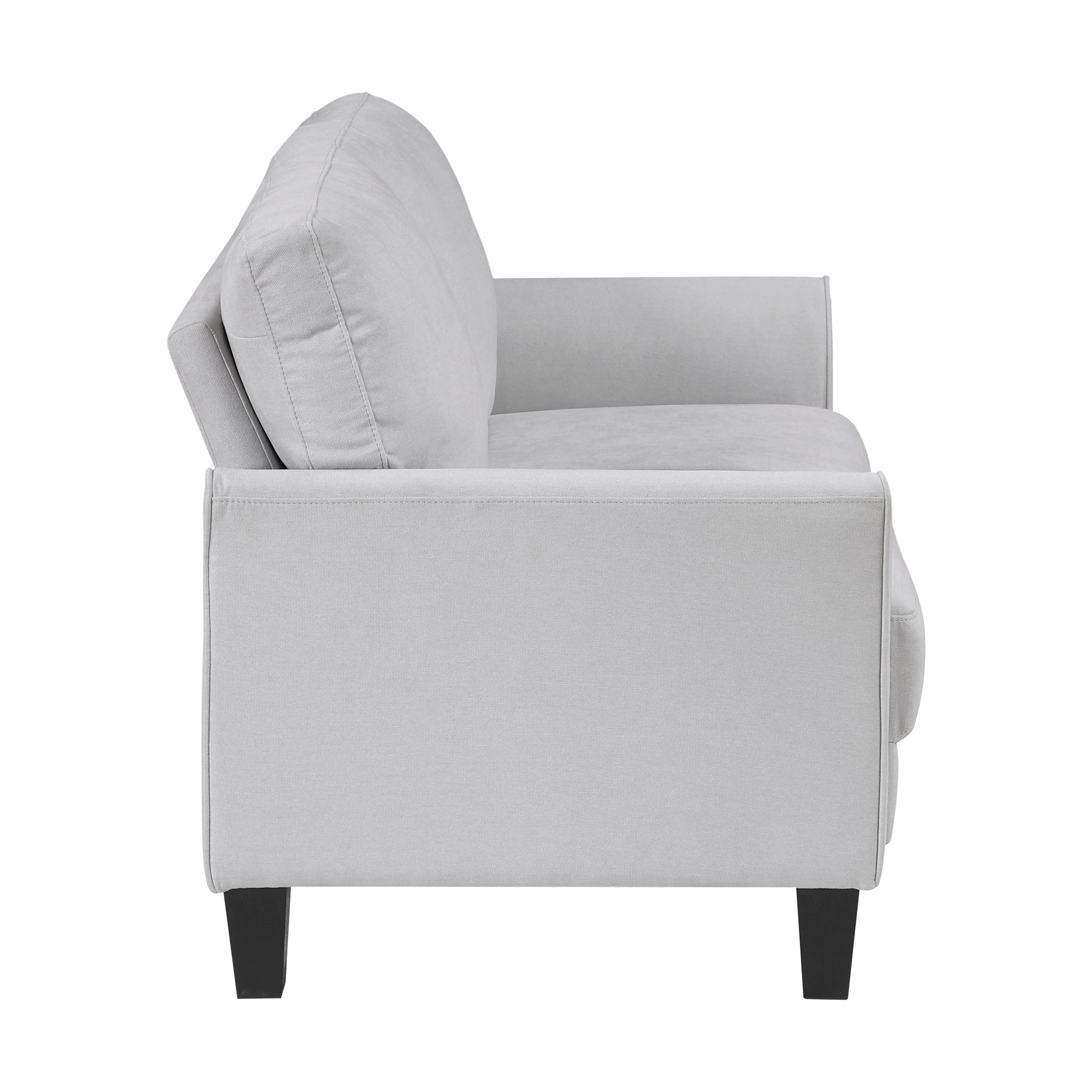 Aliana Gray Loveseat - Image 3