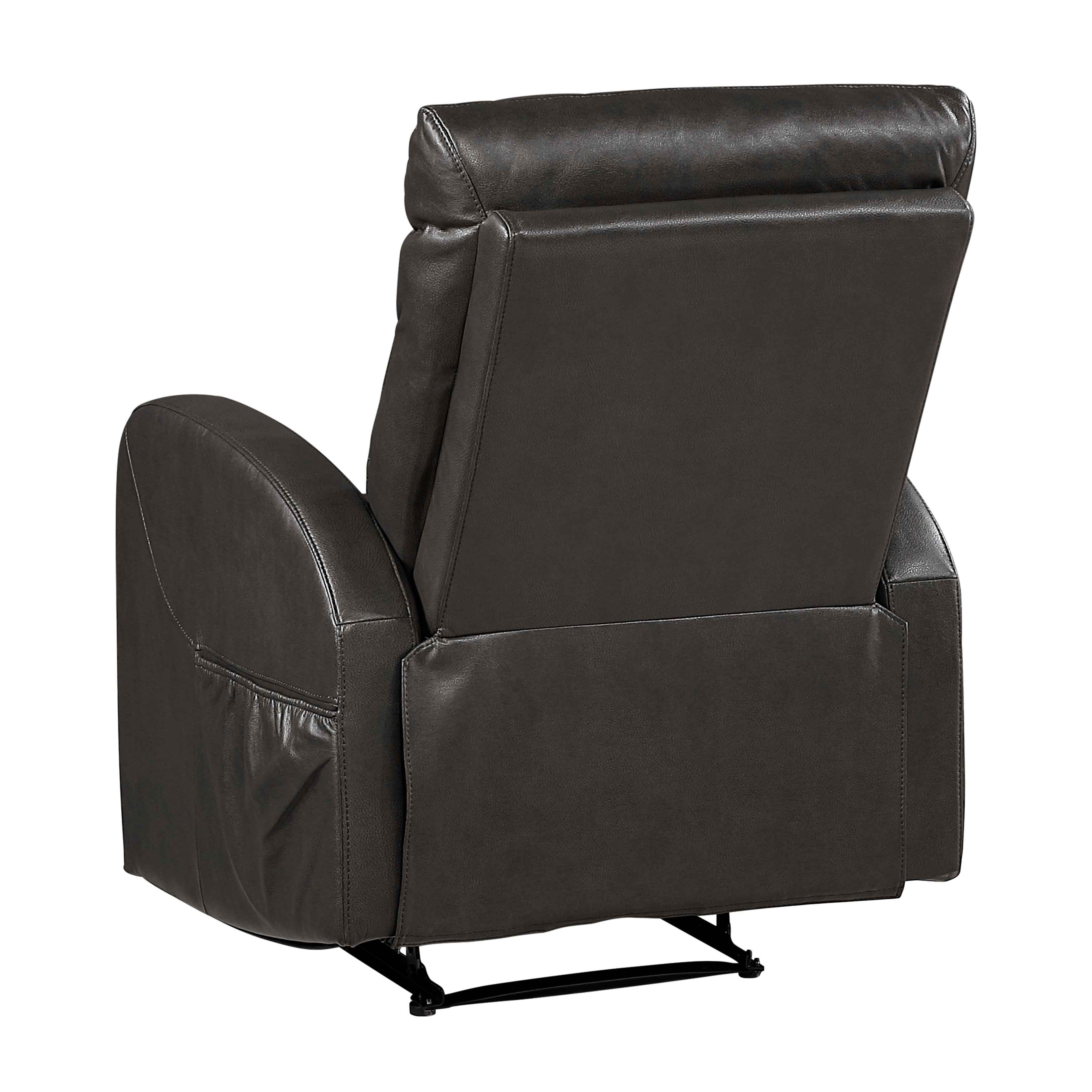 Allen Espresso 3-Piece Reclining Living Room Set - Image 13