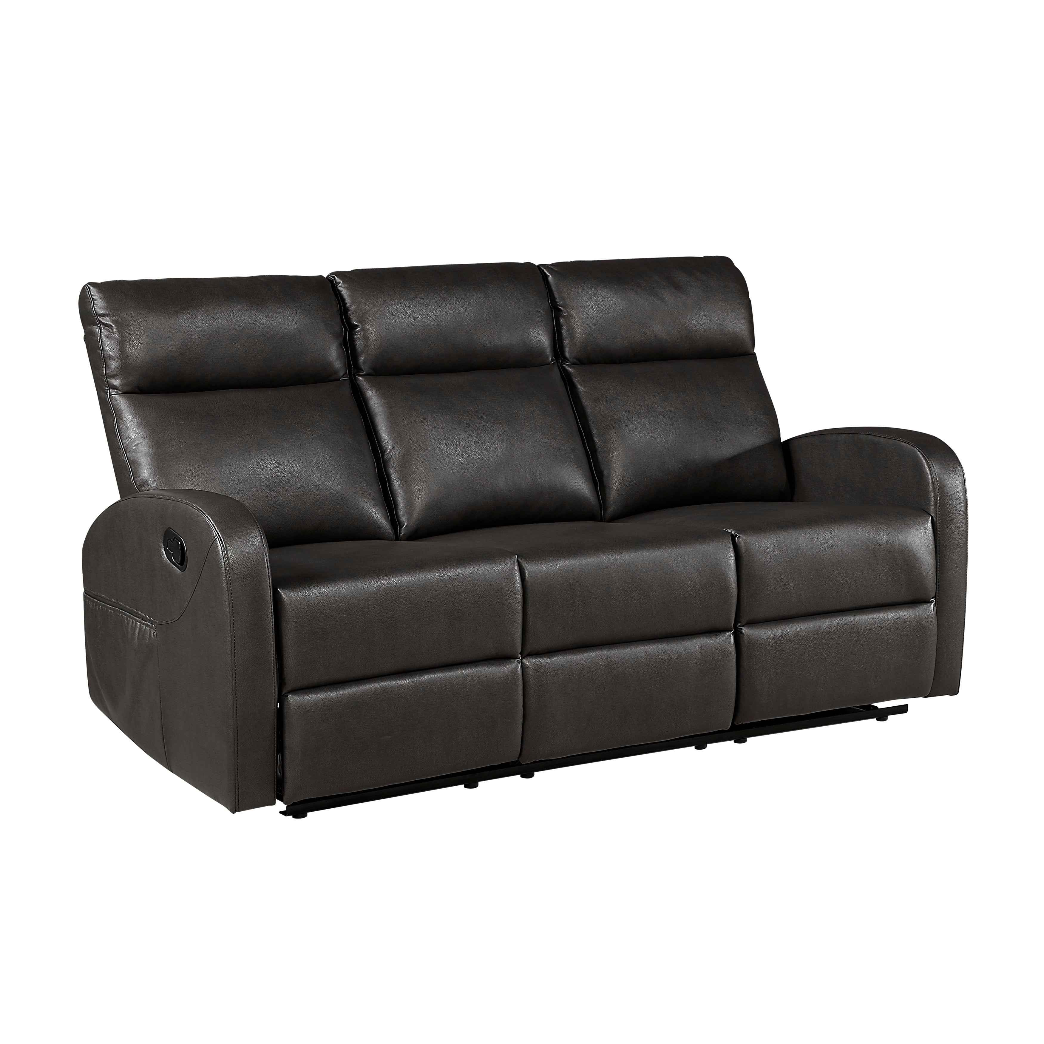 Allen Espresso Reclining Living Room Set - Image 3