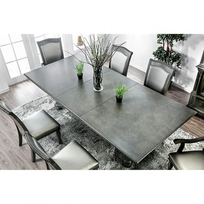 Alpena Gray 9-Piece Dining Room Set - Image 2