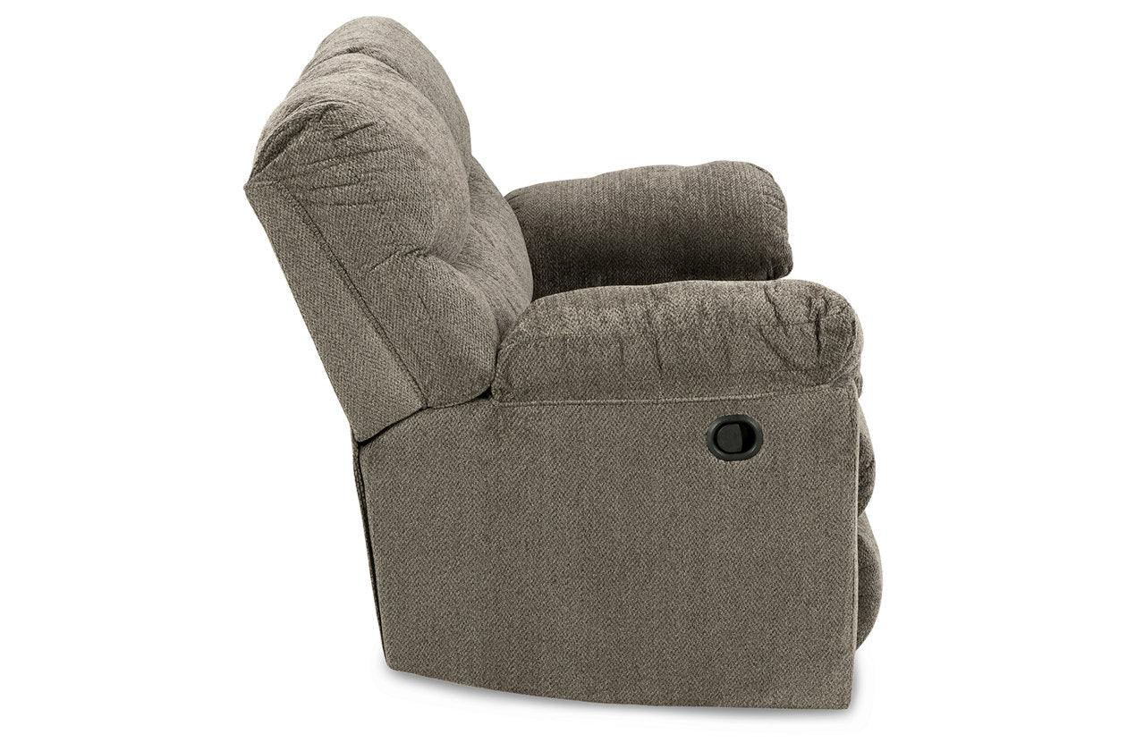 Alphons Putty Manual Reclining Loveseat - Image 5