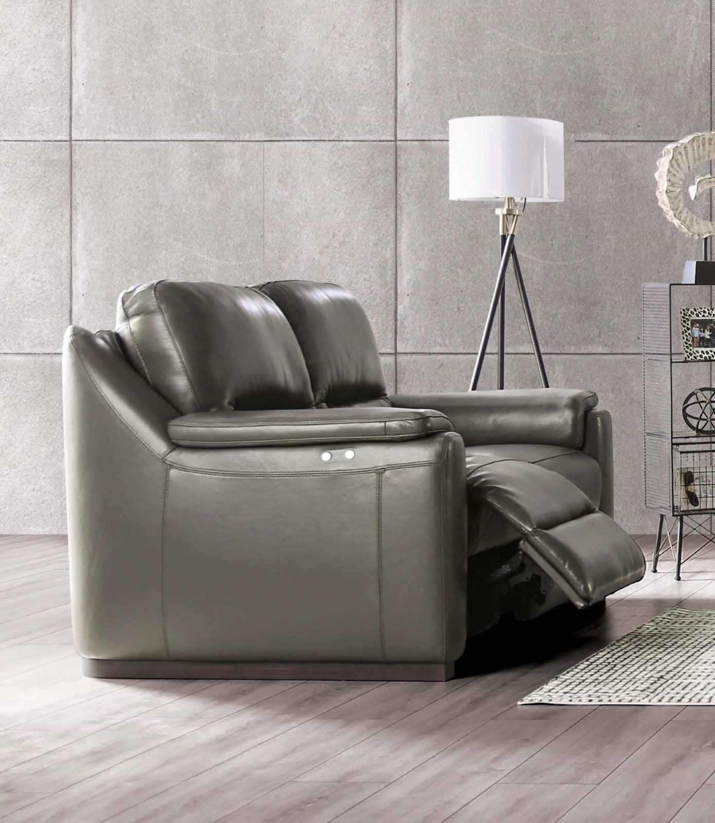 Altamura Gray Power Loveseat