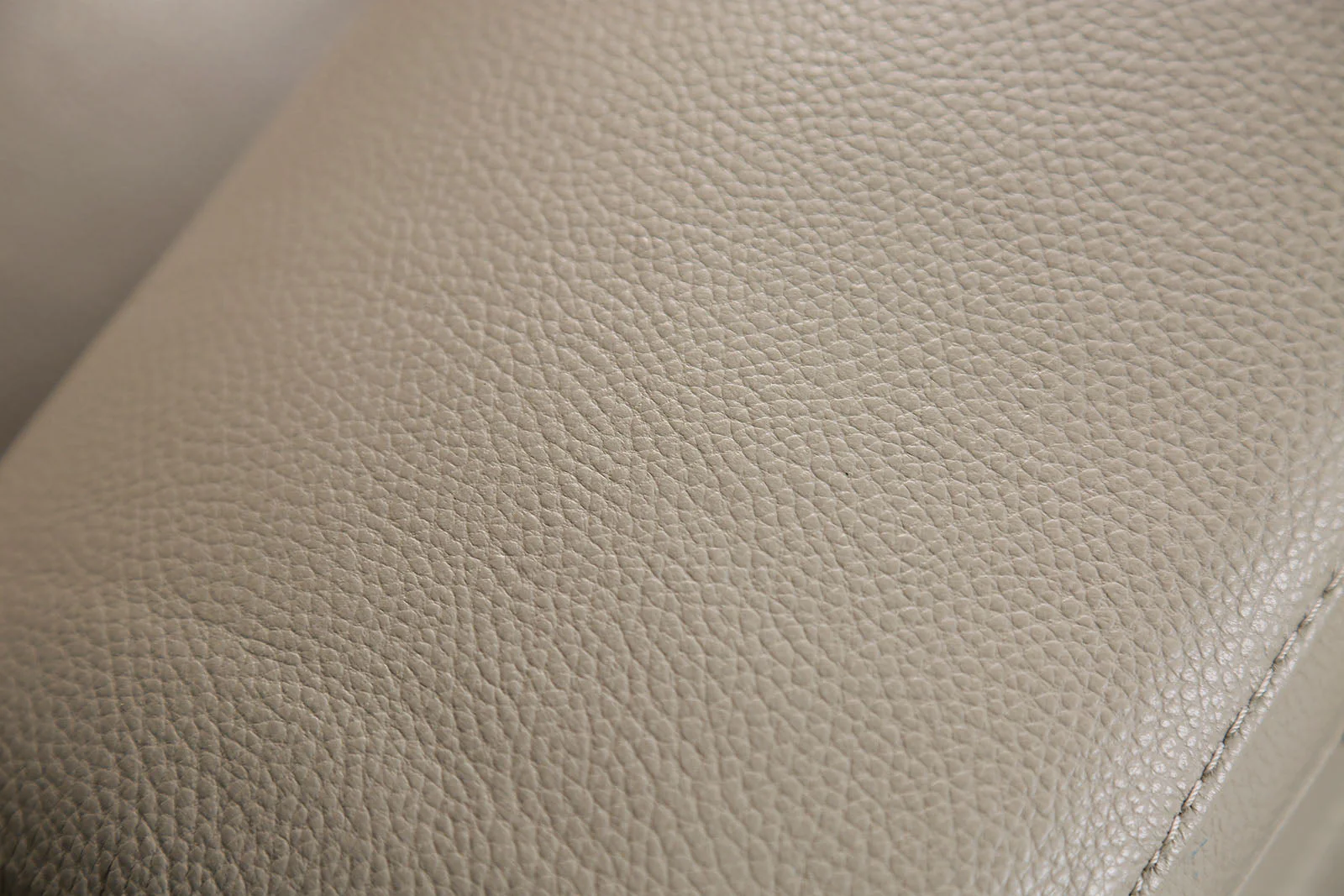 Altamura Taupe Real Italian Leather Power Reclining Sofa & Loveseat - Image 5
