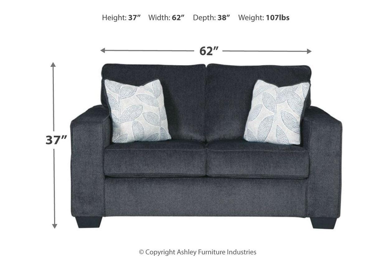 Altari Slate Loveseat - Image 3