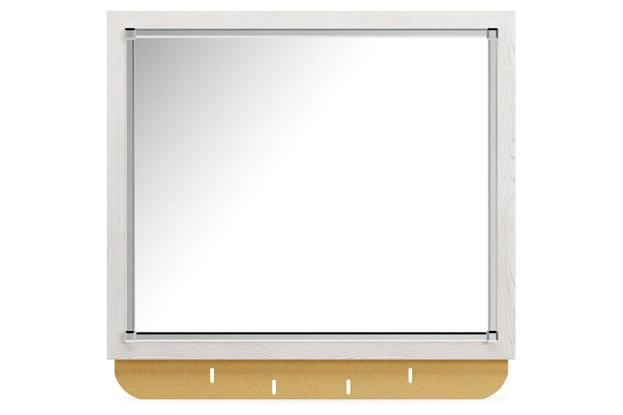 Altyra White Bedroom Mirror (Mirror Only) - Image 2