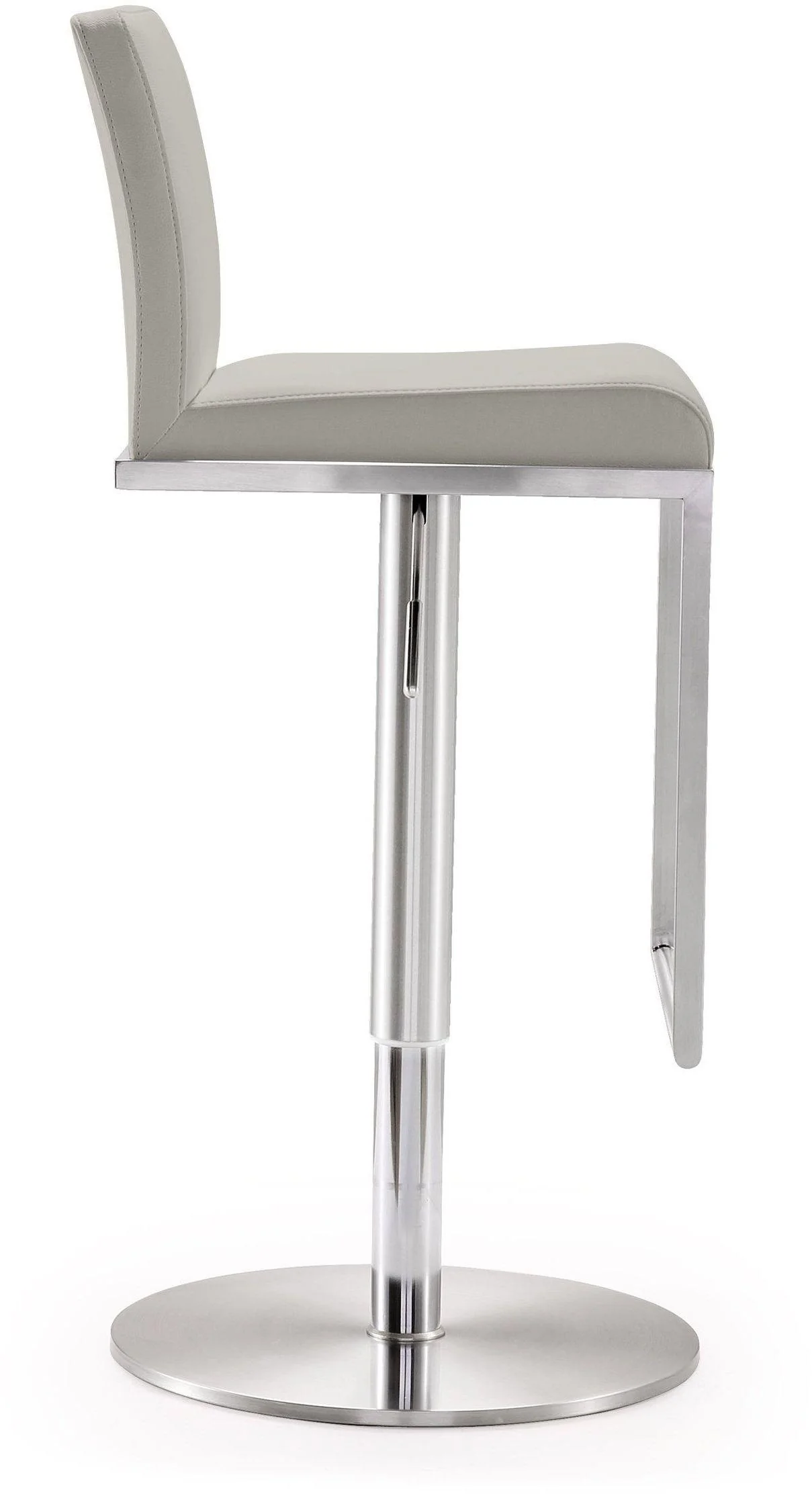 Amalfi Performance Vegan Leather Adjustable Stool - Image 4