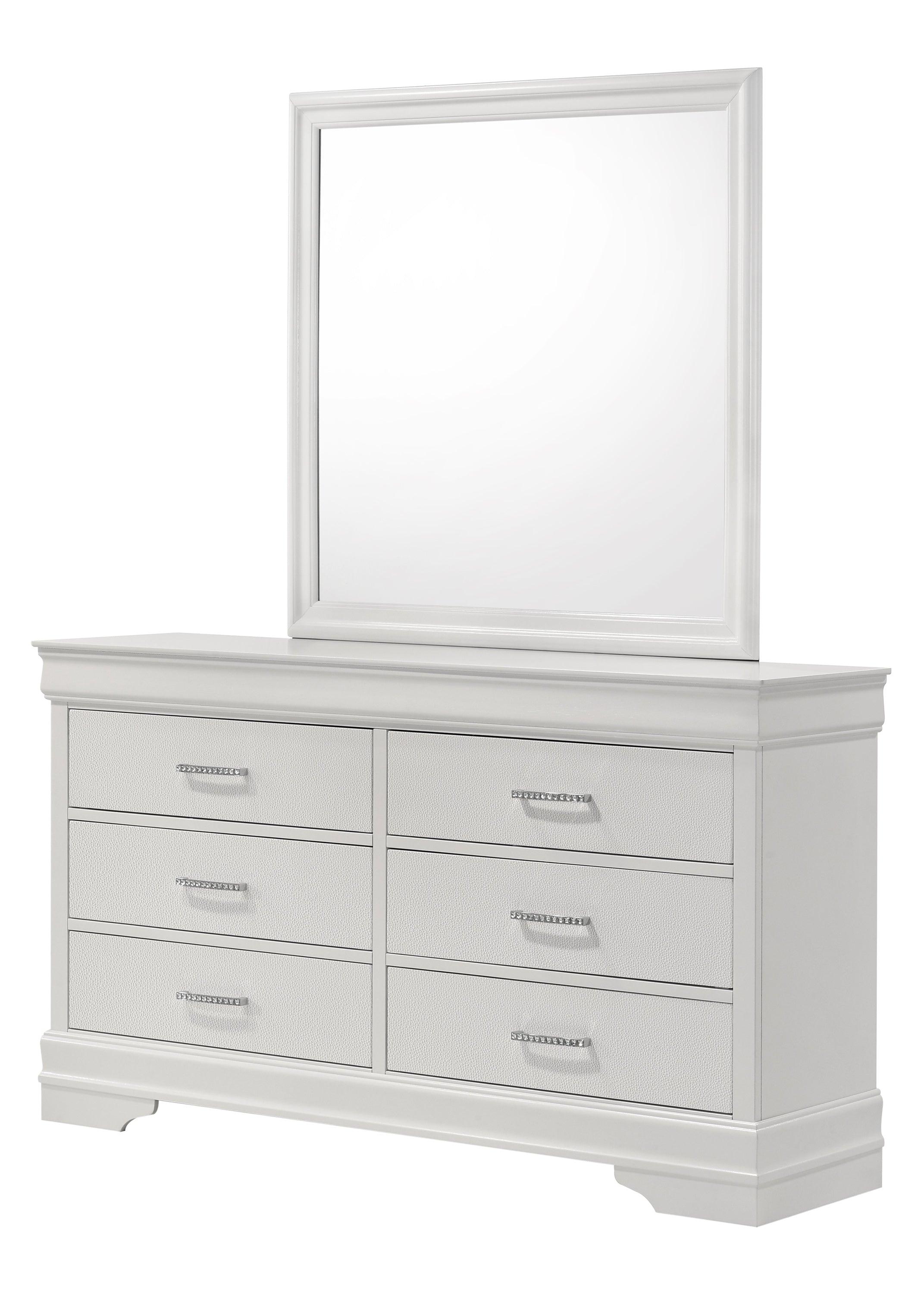 Amalia White Panel Youth Bedroom Set - Image 4