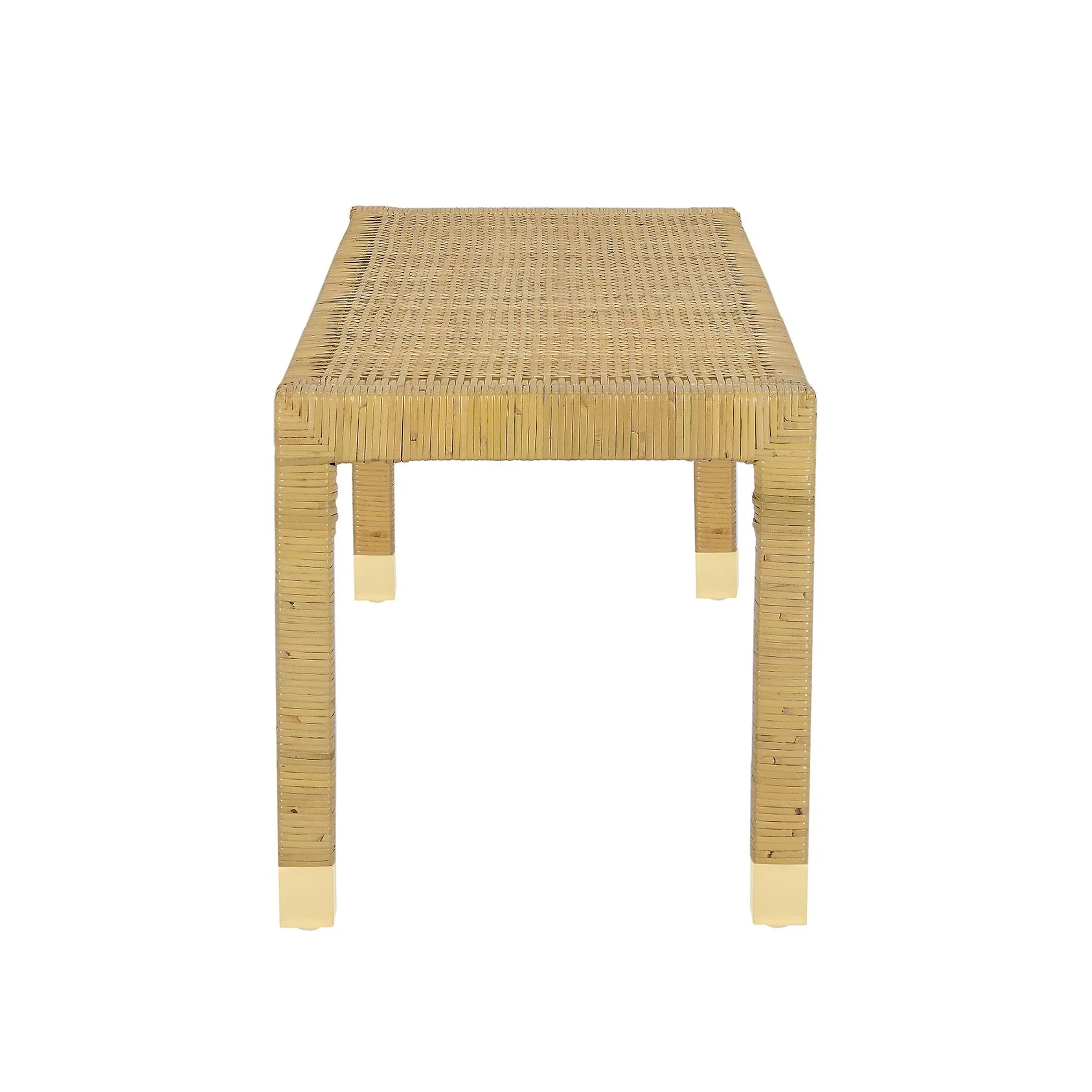 Amara Cream Linen Bench - Image 5