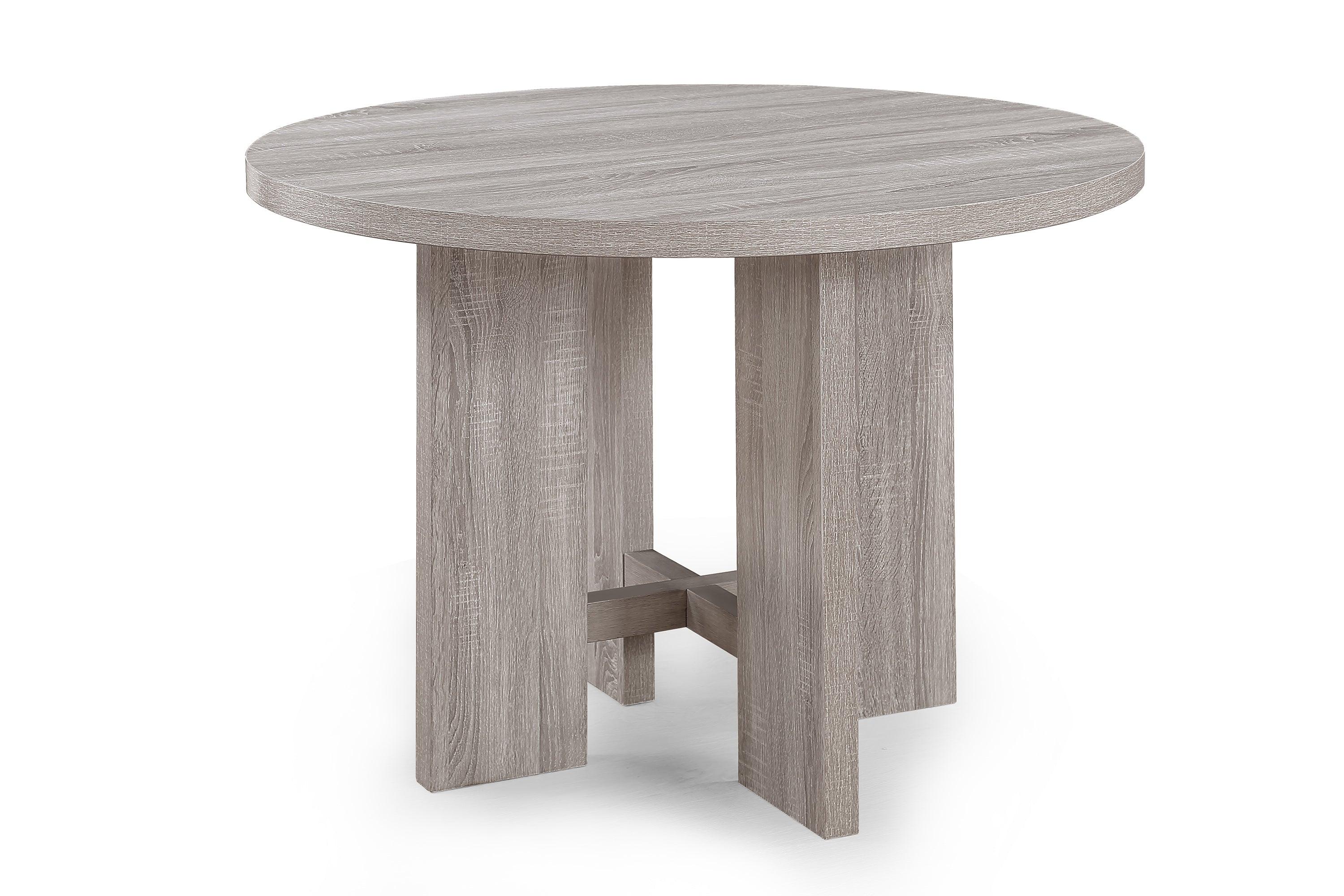 Amara Driftwood 5-Piece Round Dining Set - Image 2