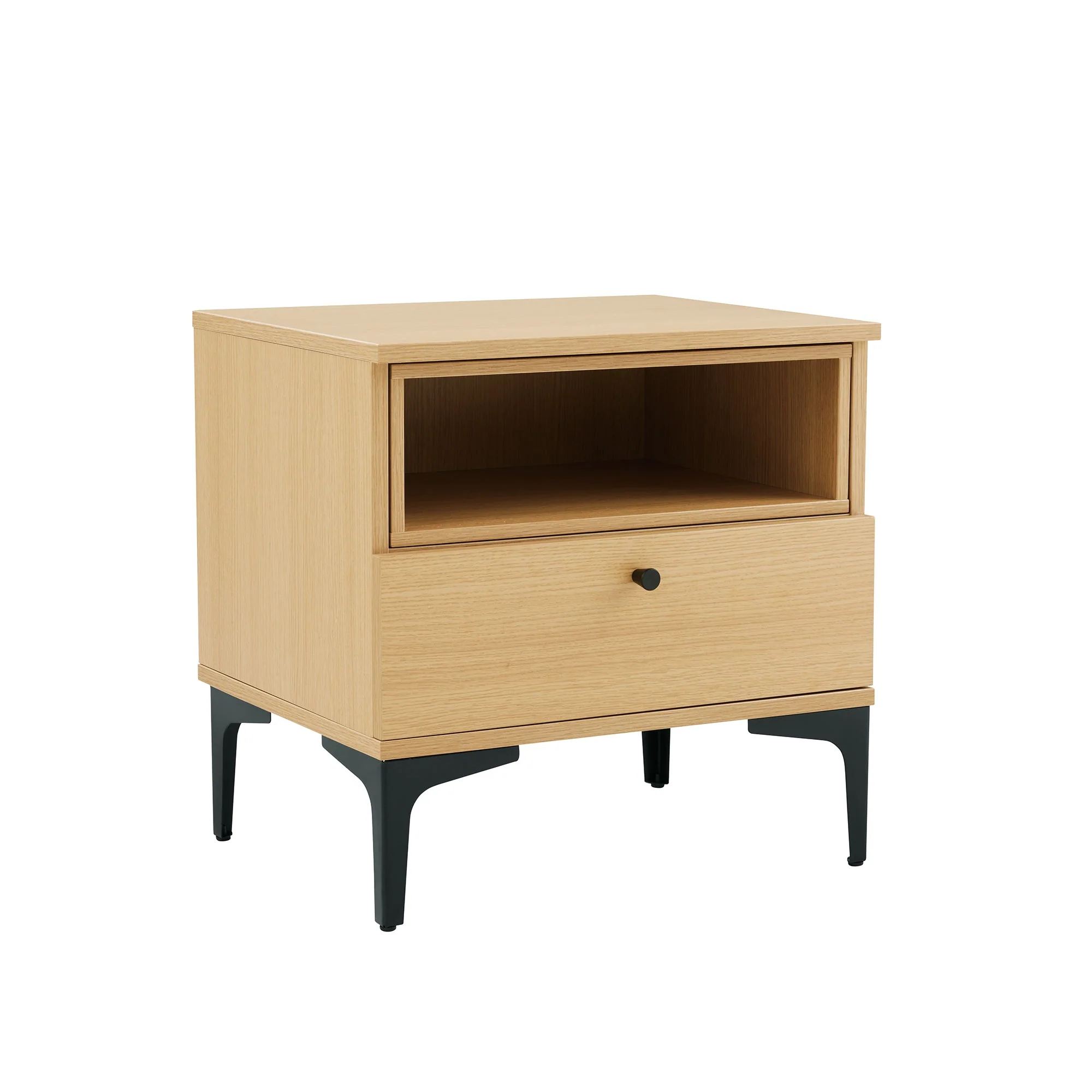 Amara Nightstand in Natural Oak (set of 2) - Image 6