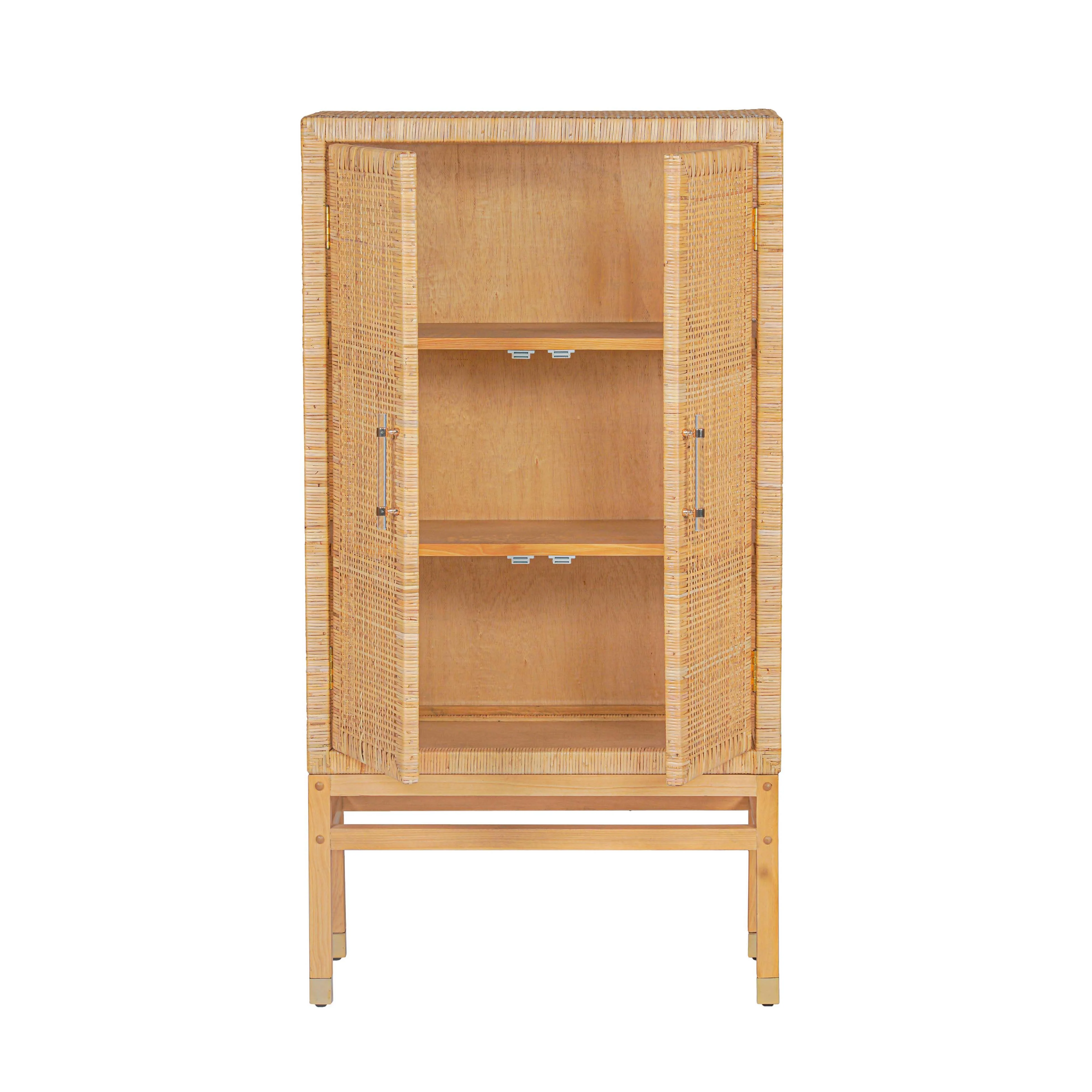 Amara Woven Rattan Cabinet - Image 4