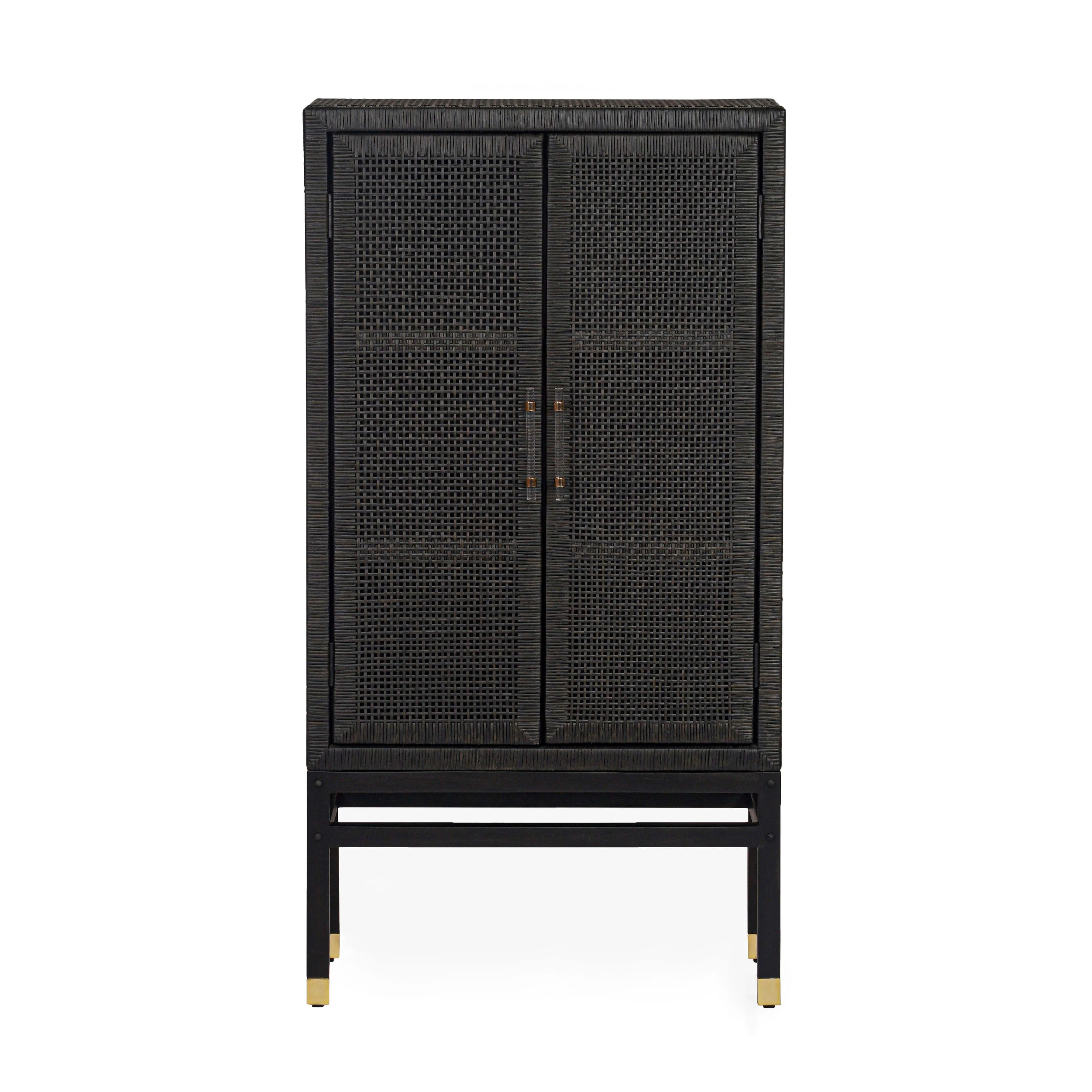 Amara Woven Rattan Cabinet - Image 9