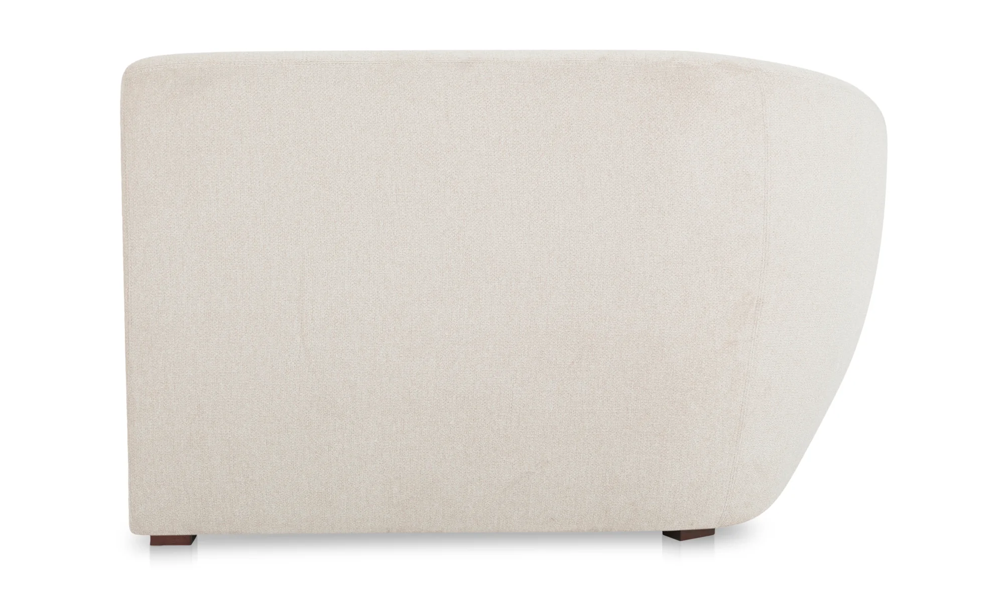 Amelia Left Arm Facing Chaise - Warm White - Image 4