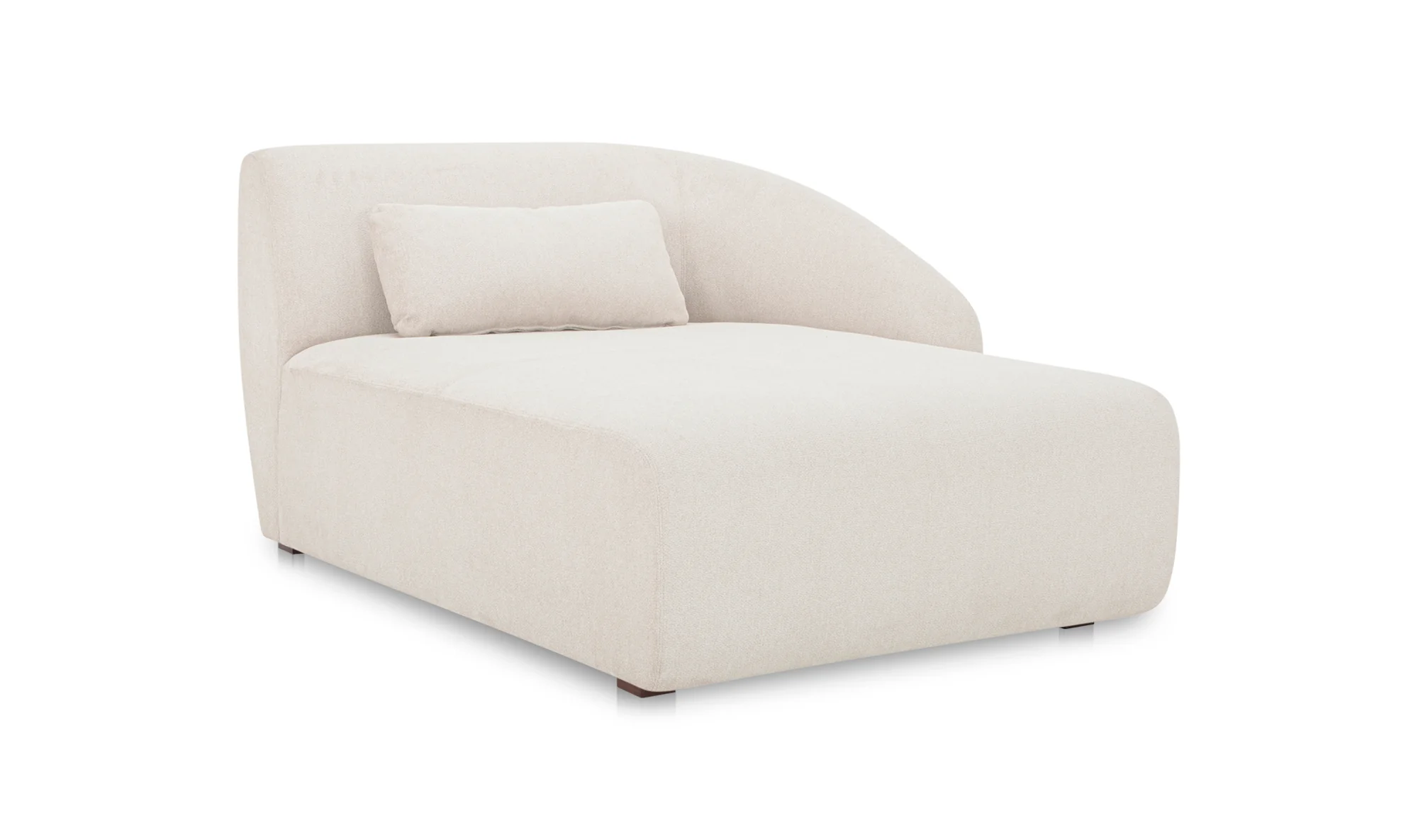 Amelia Right Arm Facing Chaise - Warm White - Image 2