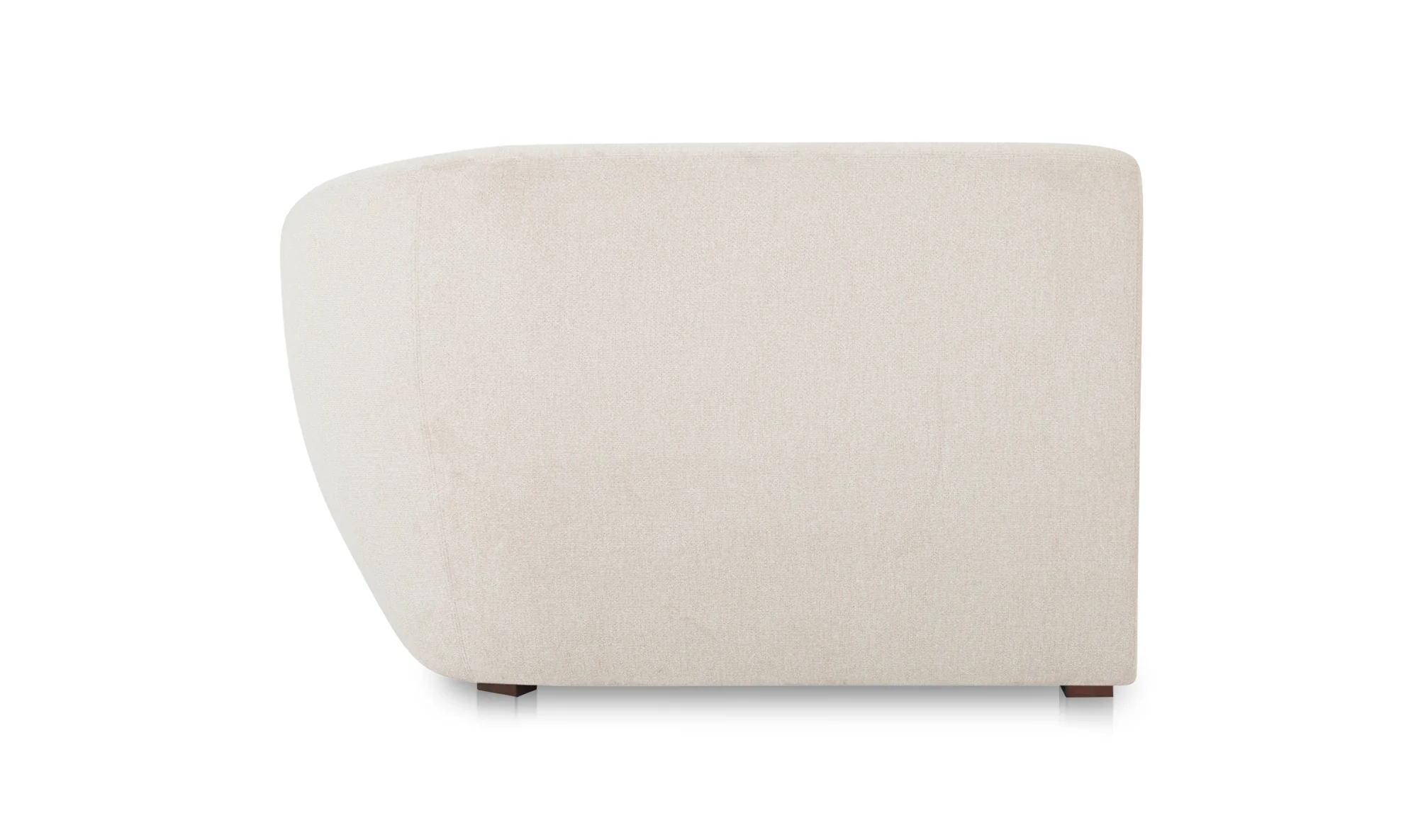 Amelia Right Arm Facing Chaise - Warm White - Image 4