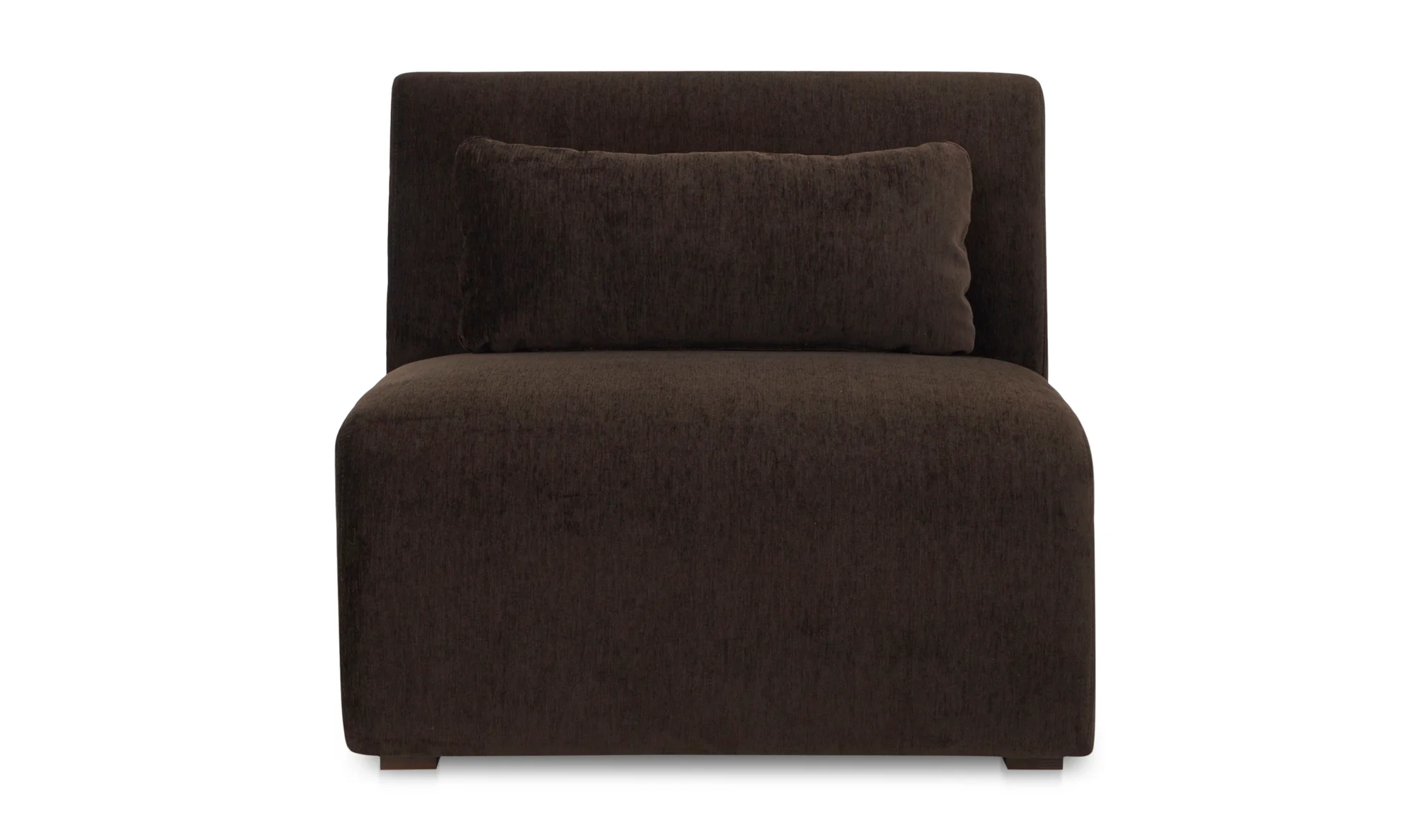 Amelia Slipper Chair - Espresso