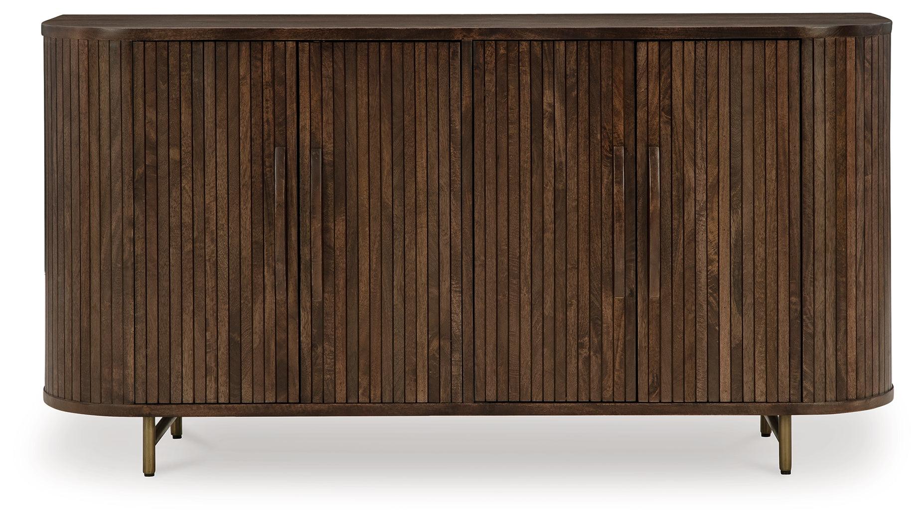 Amickly Dark Brown Accent Cabinet - Image 5