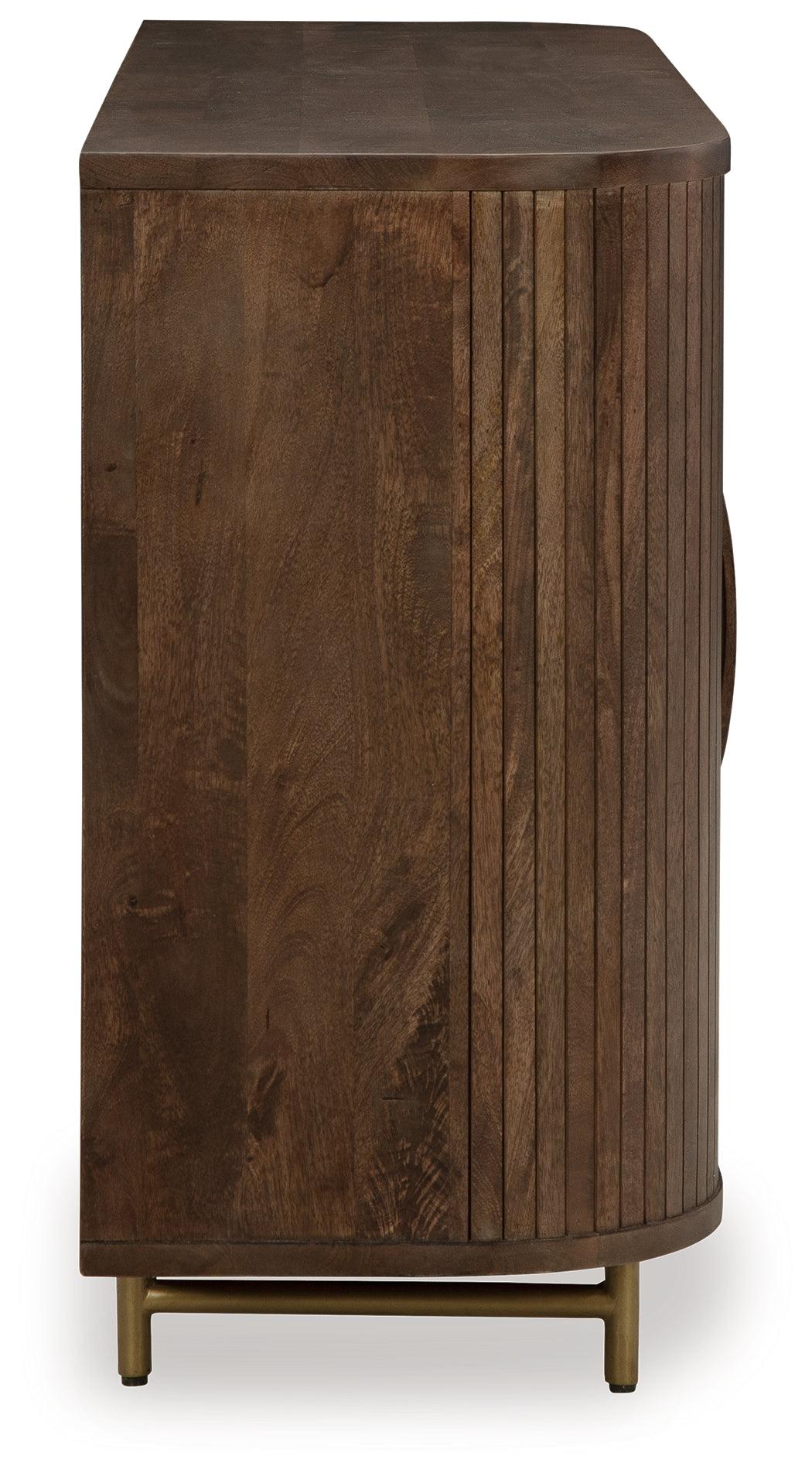 Amickly Dark Brown Accent Cabinet - Image 6