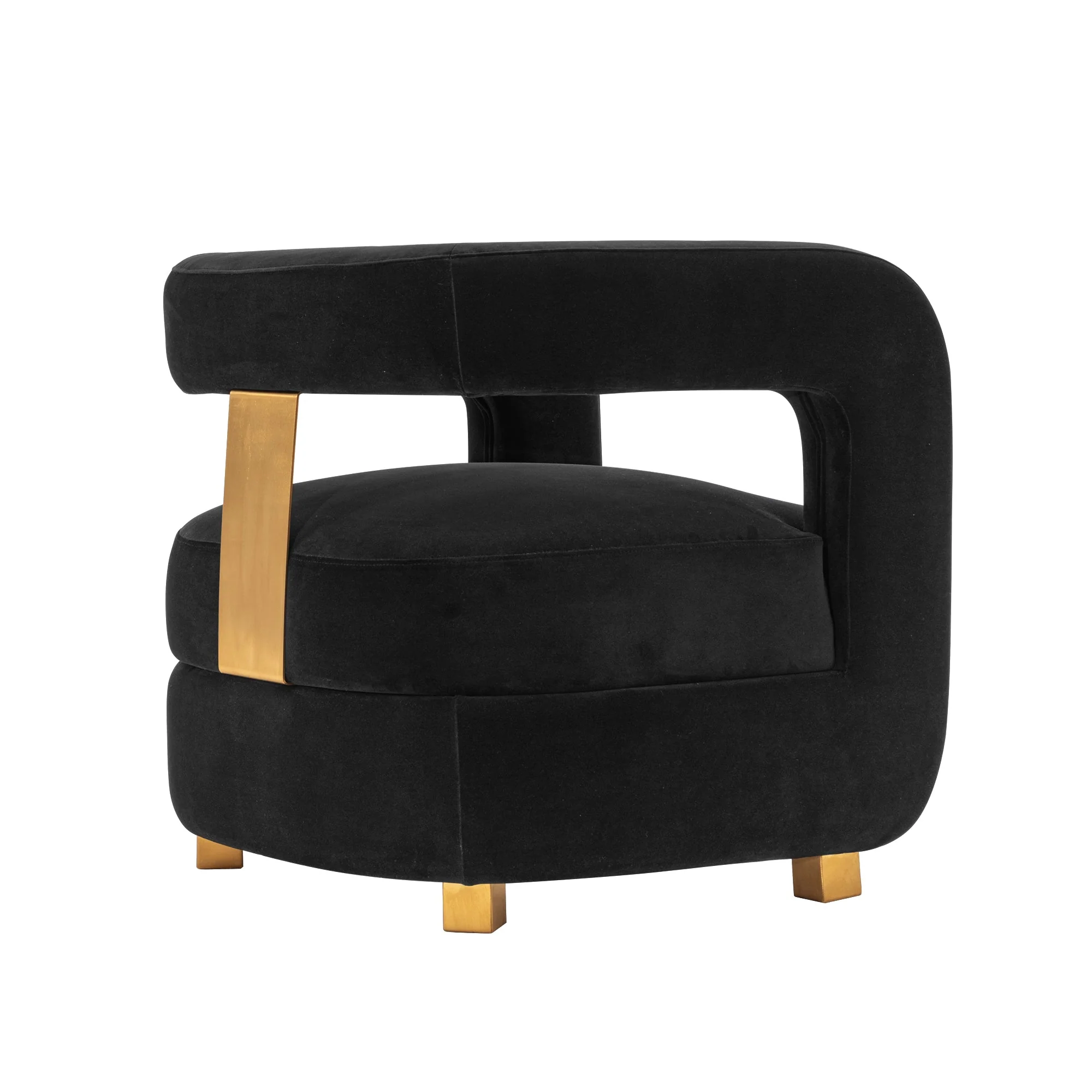 Amirah Accent Chair in Black - Image 7
