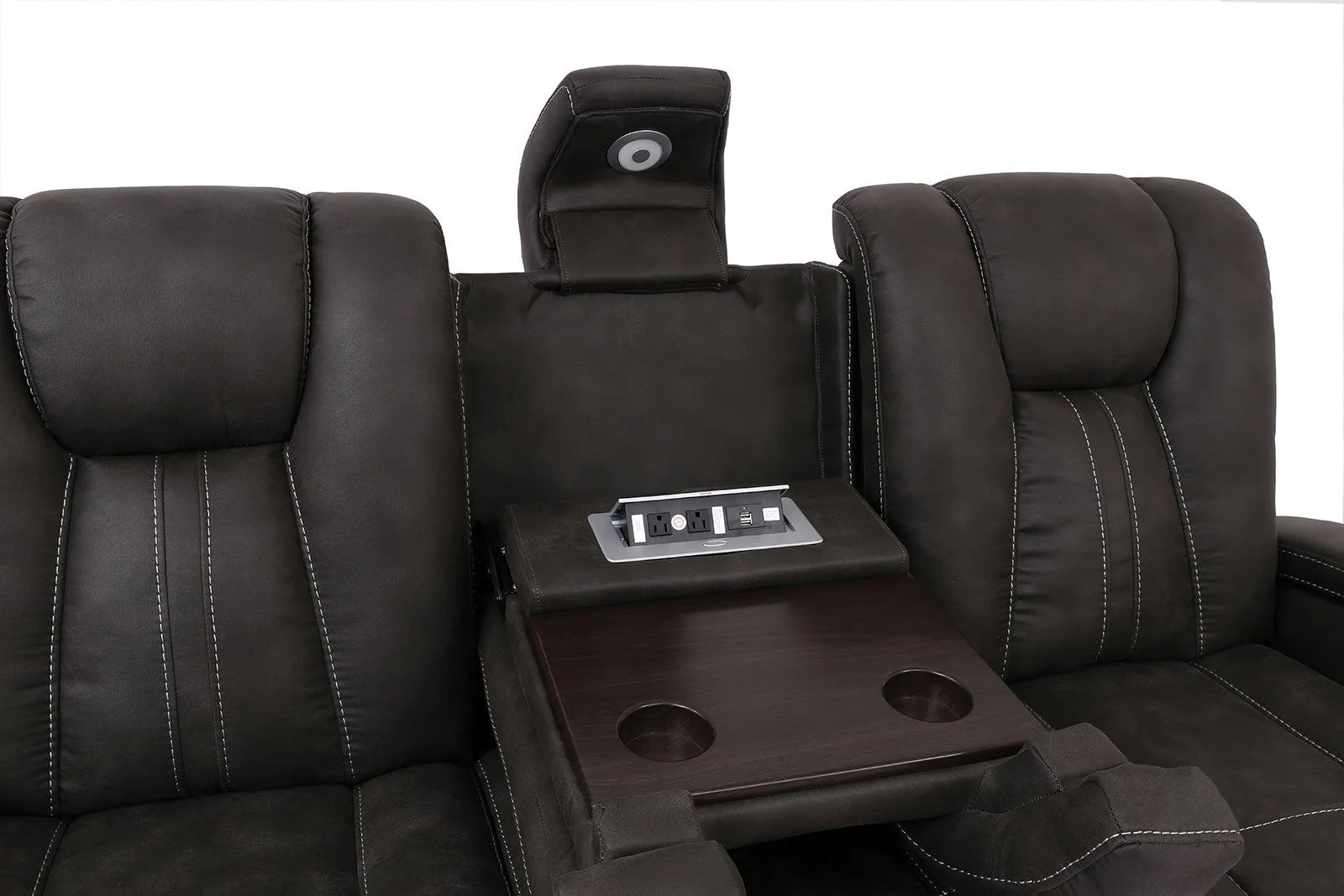 Amirah Dark Gray Sofa - Image 3